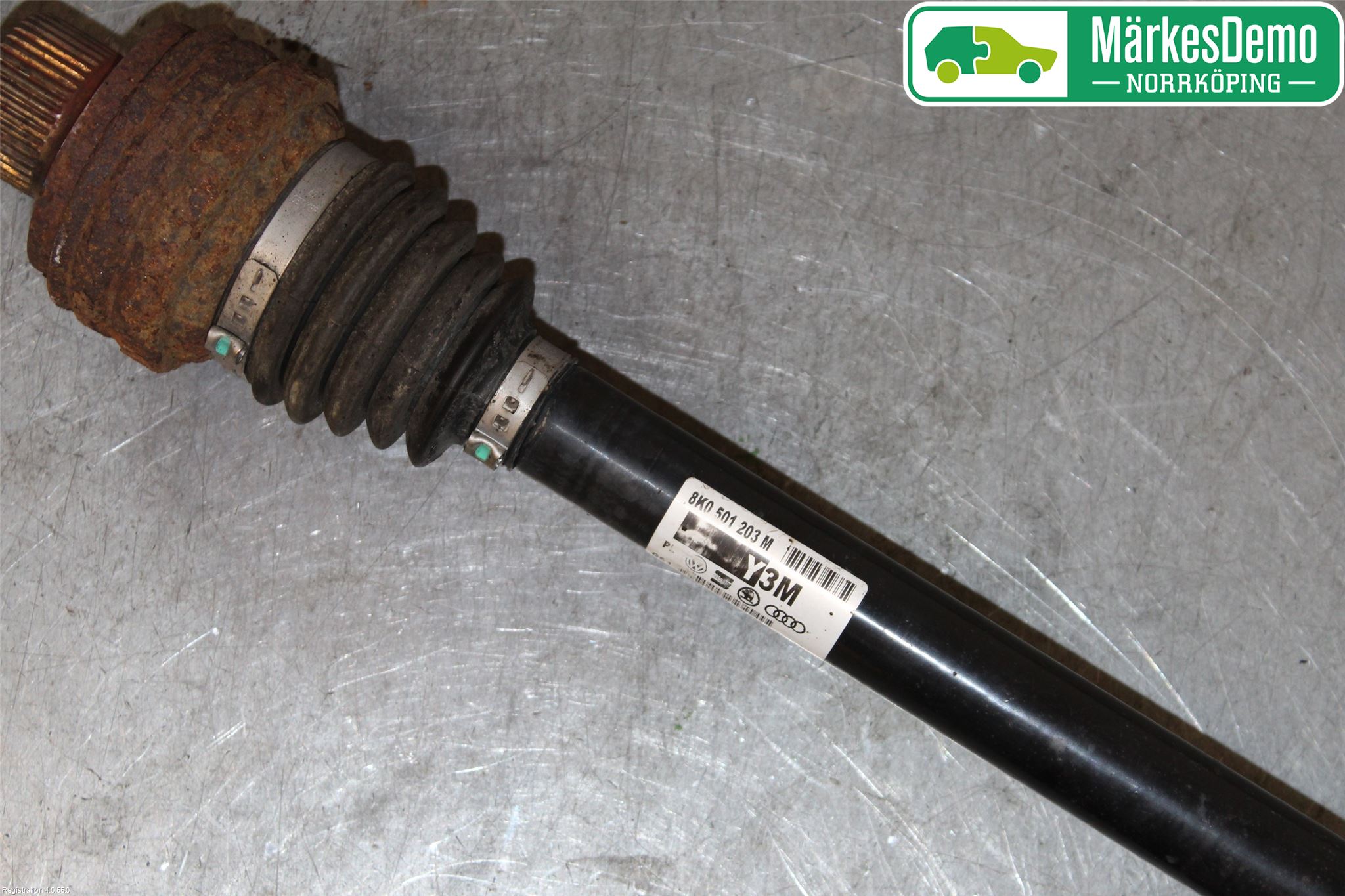 Audi A4 ALLROAD 09-16 Drivaxel Bak Vänster