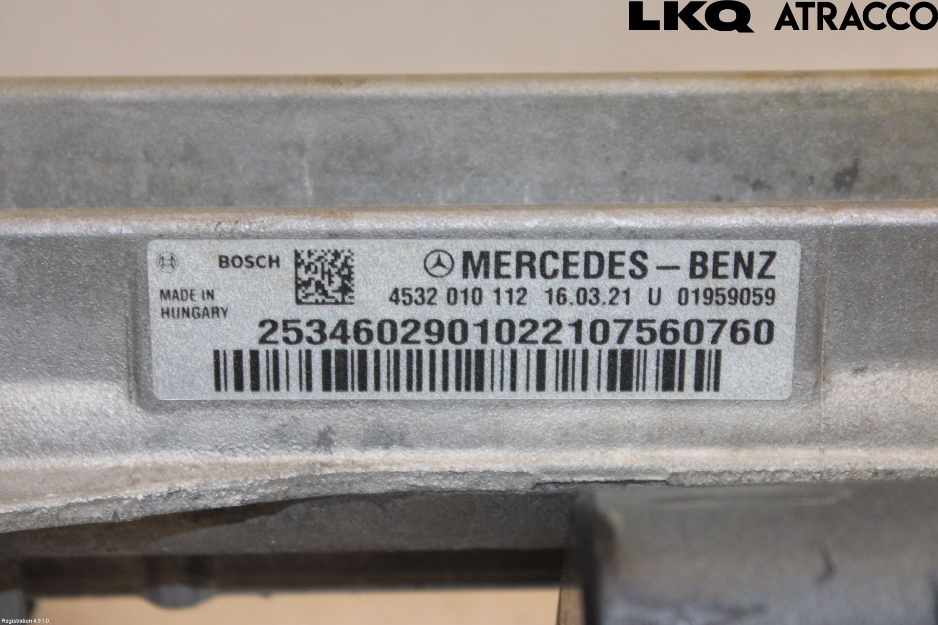 Mercedes-Benz MB EQC (N293) 20- Styrväxel-Snäcka Elektrisk