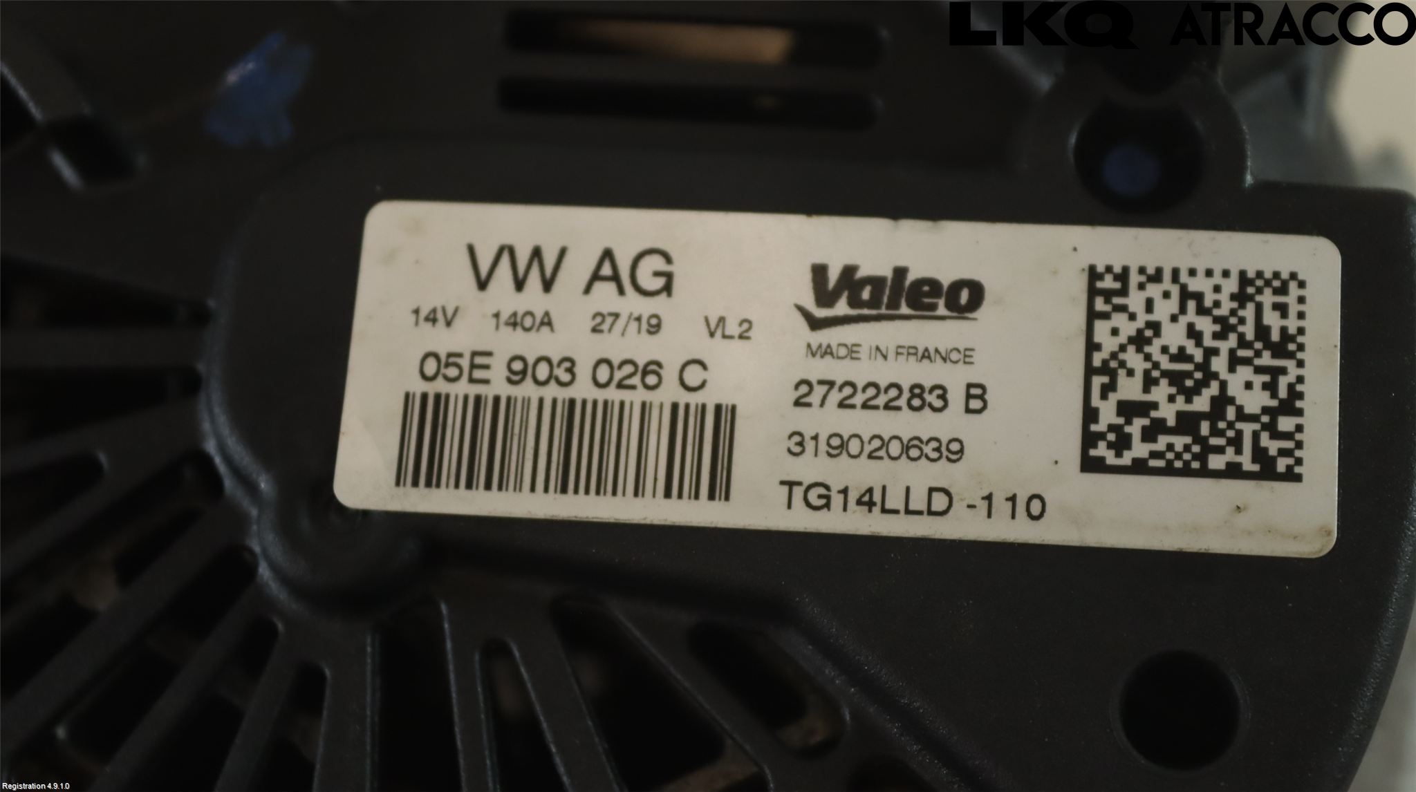 Skoda OCTAVIA (5E) 13-20 Generator