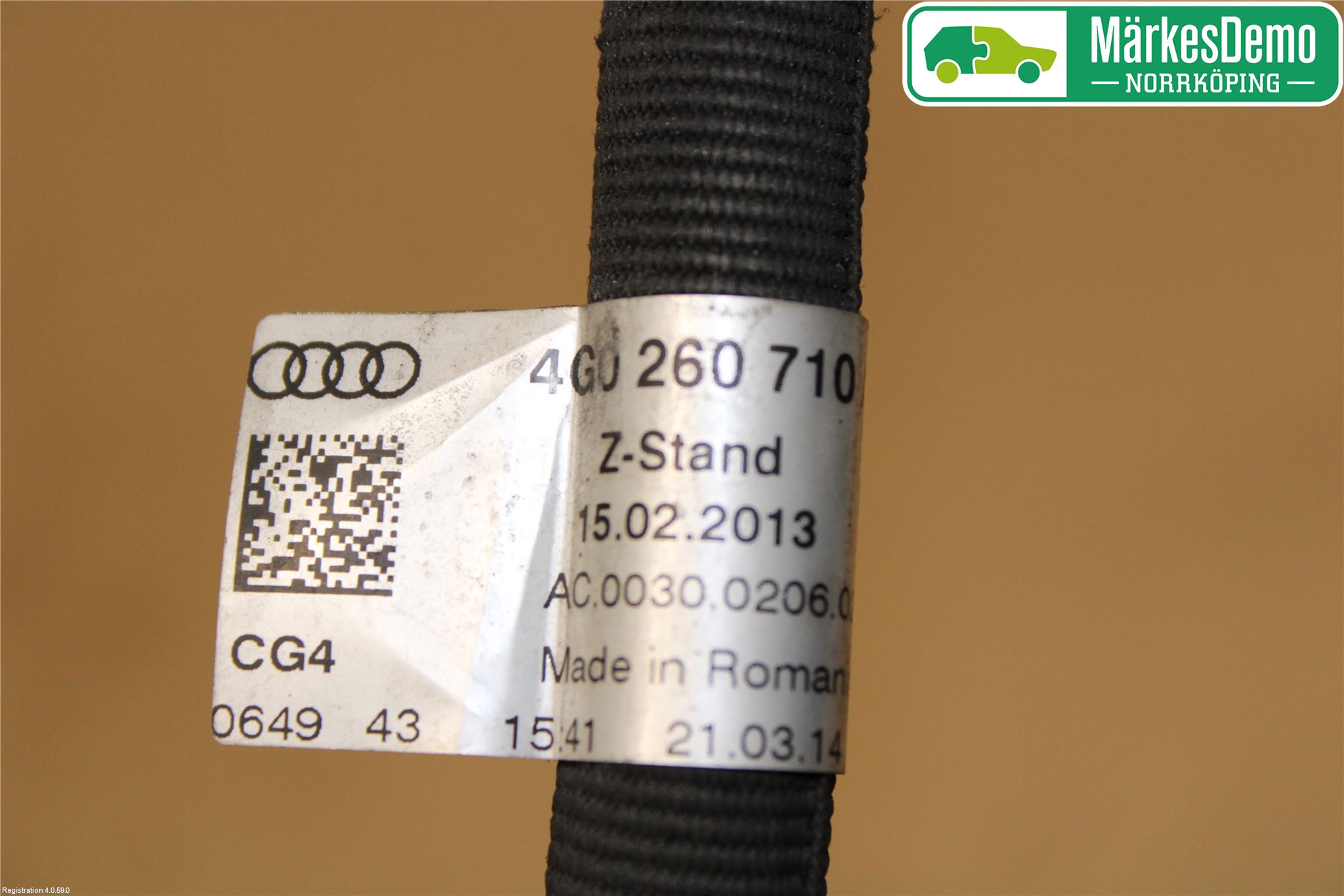 Audi A6/S6 4G 11-18 Ac Slang-Rör