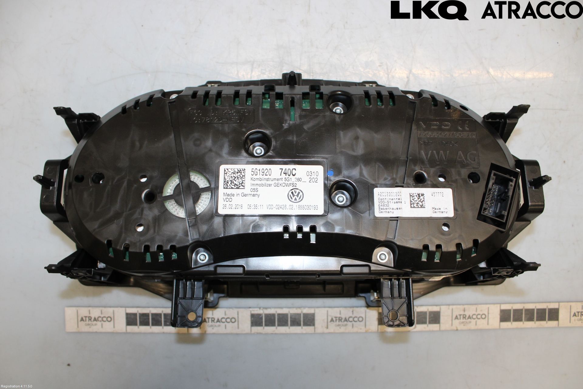 Volkswagen VW GOLF / E-GOLF VII 13-20 Instrument Komb