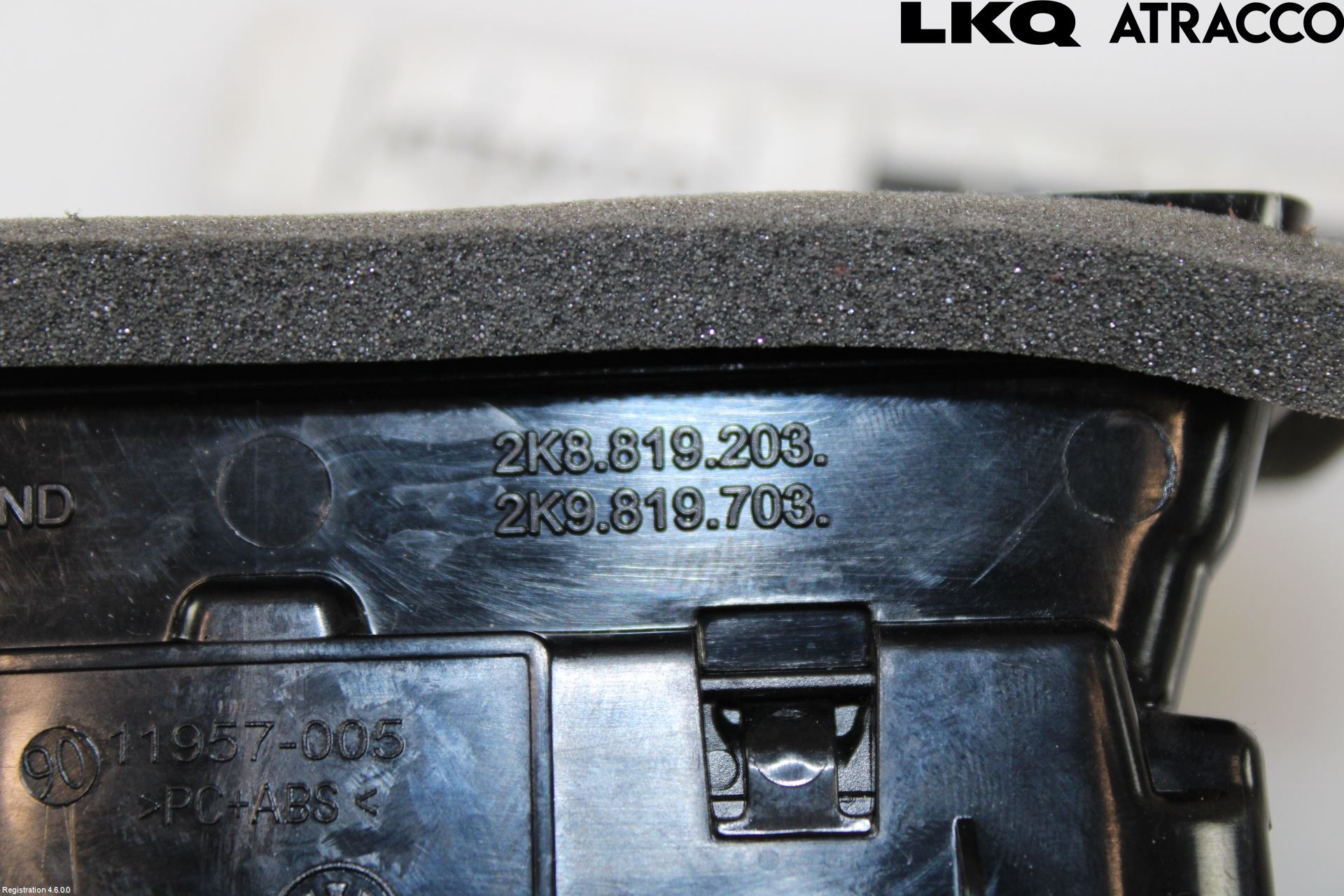 Volkswagen VW CADDY 21- Defrosterkanal-Munstycke