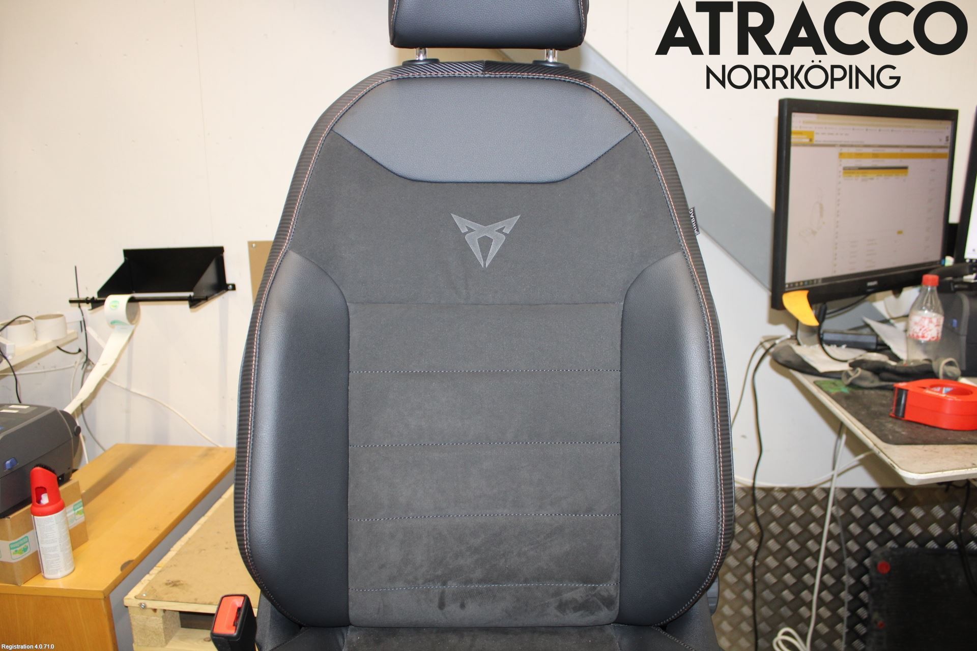 Cupra ATECA 19- Inredning Stol Fram Vä