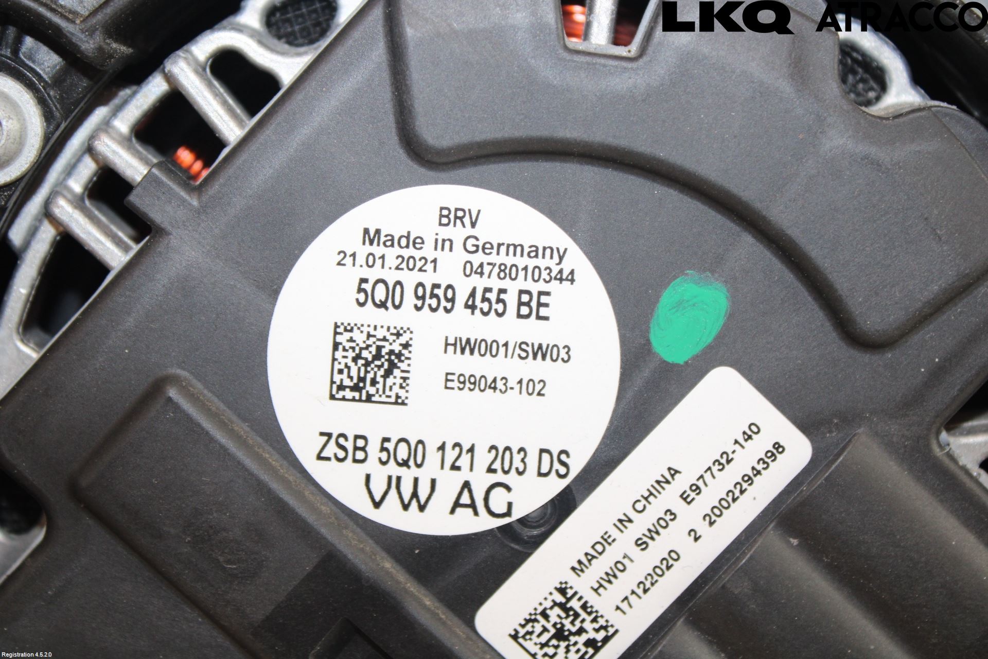 Audi A3/S3 8Y 21- Kylfläkt El