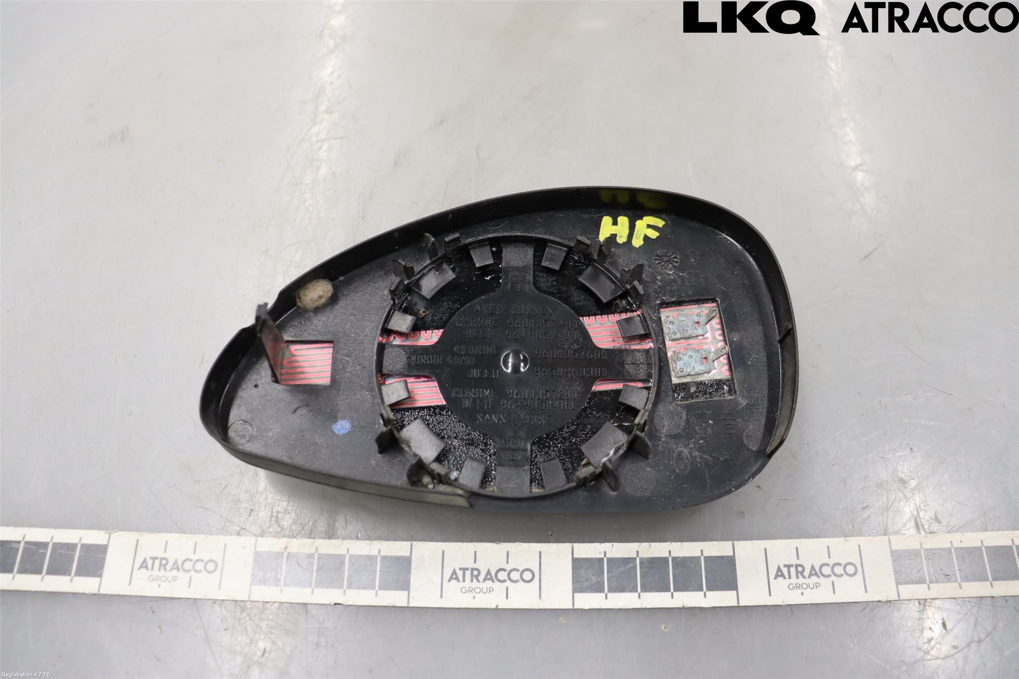 Citroen C4 I   05-10 Spegelglas Hö