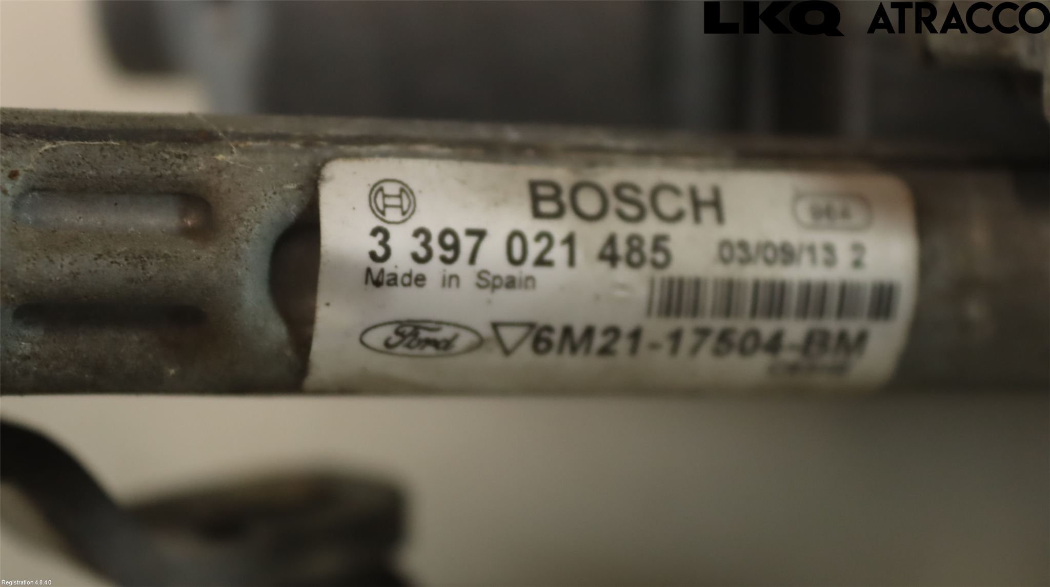 Ford S-MAX 06-15 Torkarmotor Vindruta