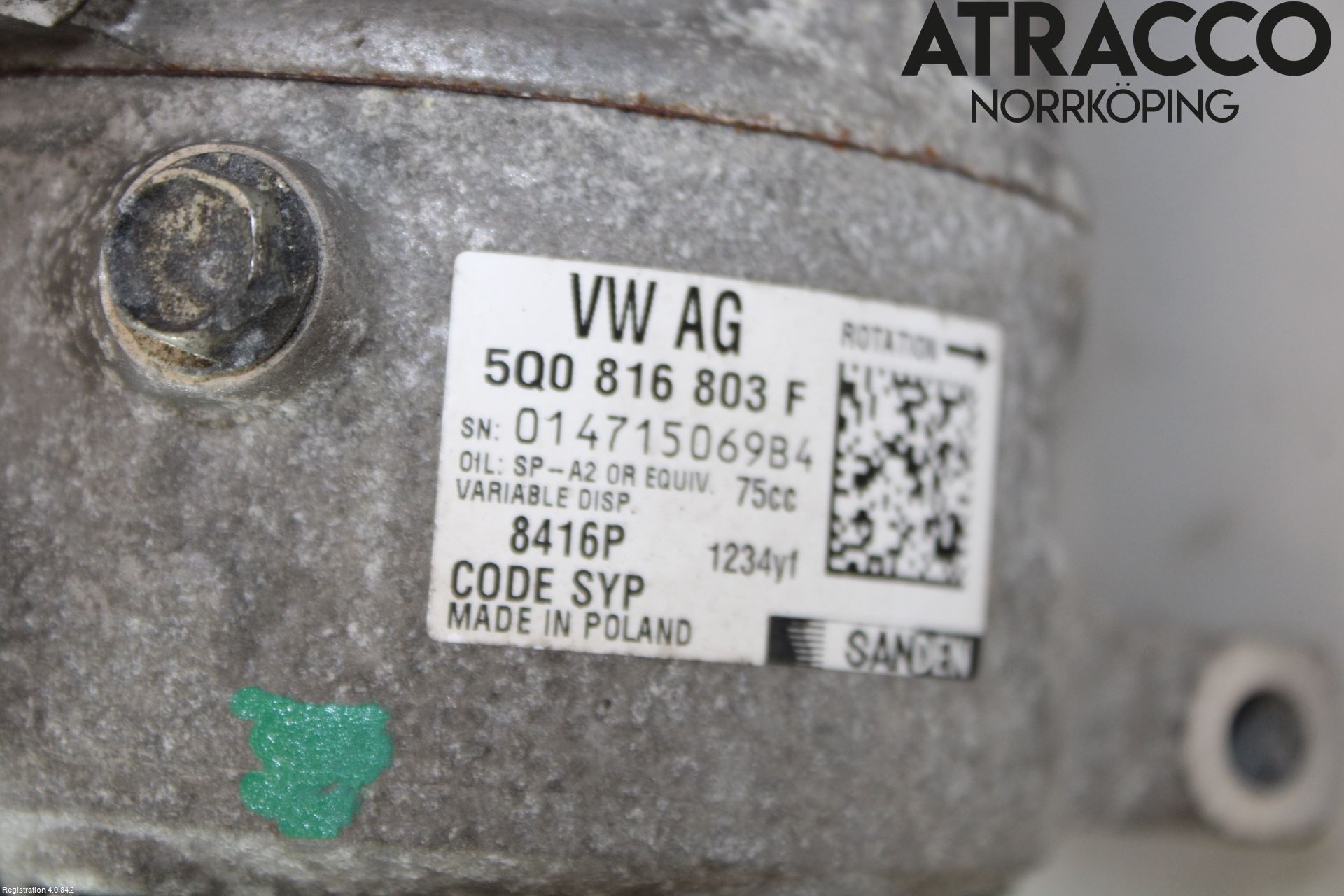 Volkswagen VW T-CROSS 19- Ac Kompressor