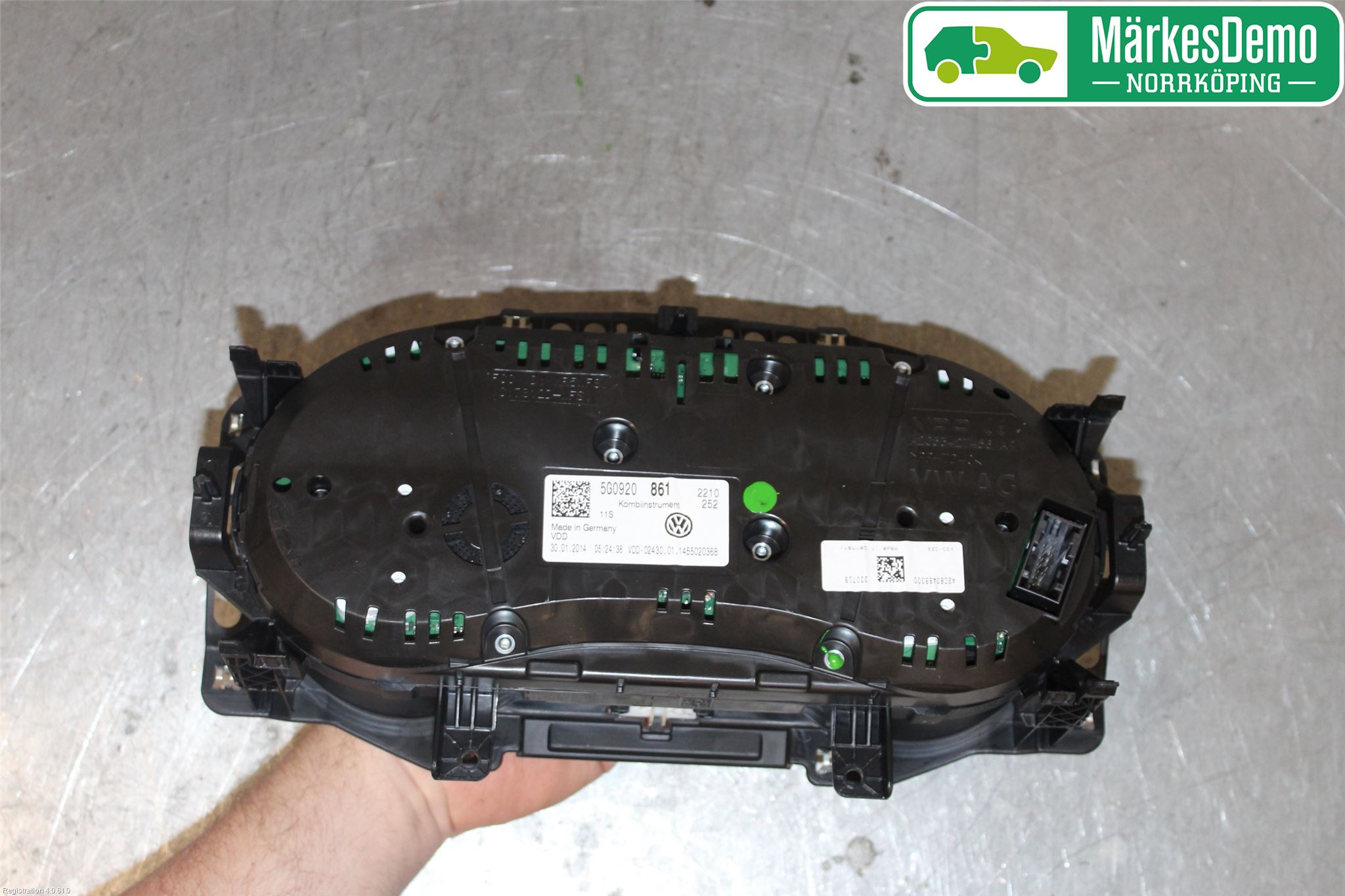 Volkswagen VW GOLF / E-GOLF VII 13-20 Instrument Komb