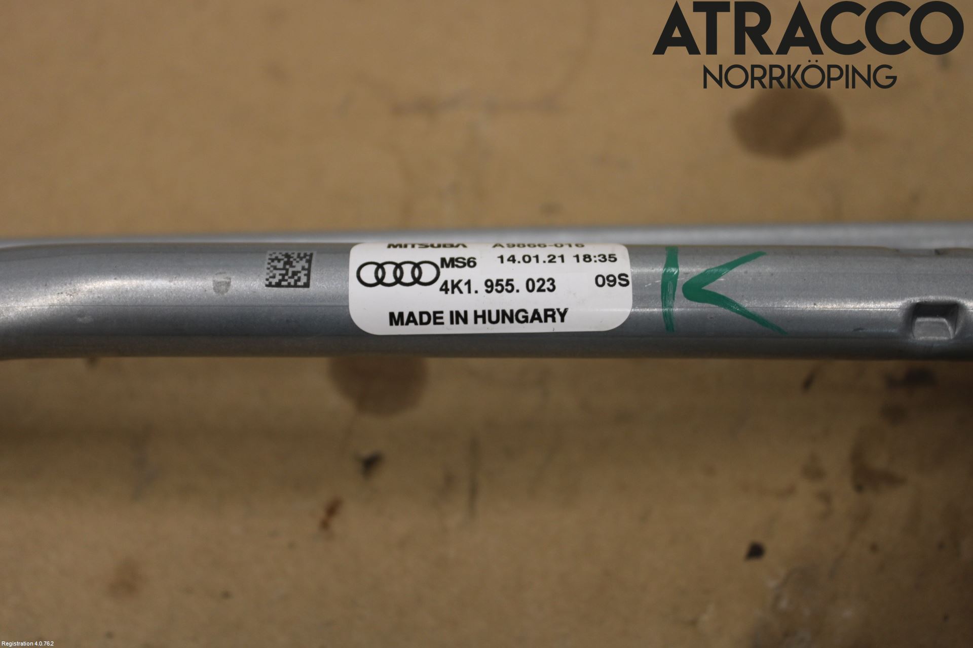 Audi A6 F2/C8 19- Torkarmekanism Vindruta