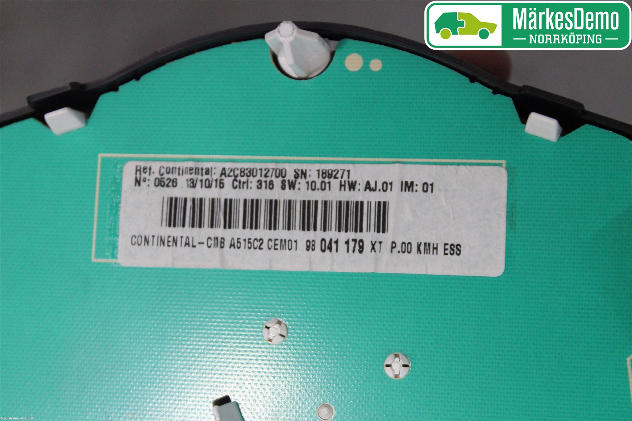 Citroen C3 10-17 Instrument Komb