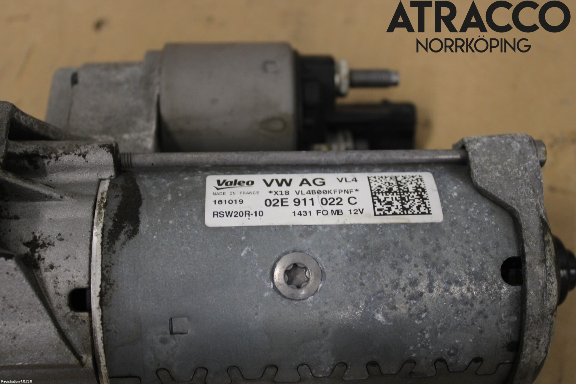 Volkswagen VW PASSAT 15-19 Startmotor Diesel
