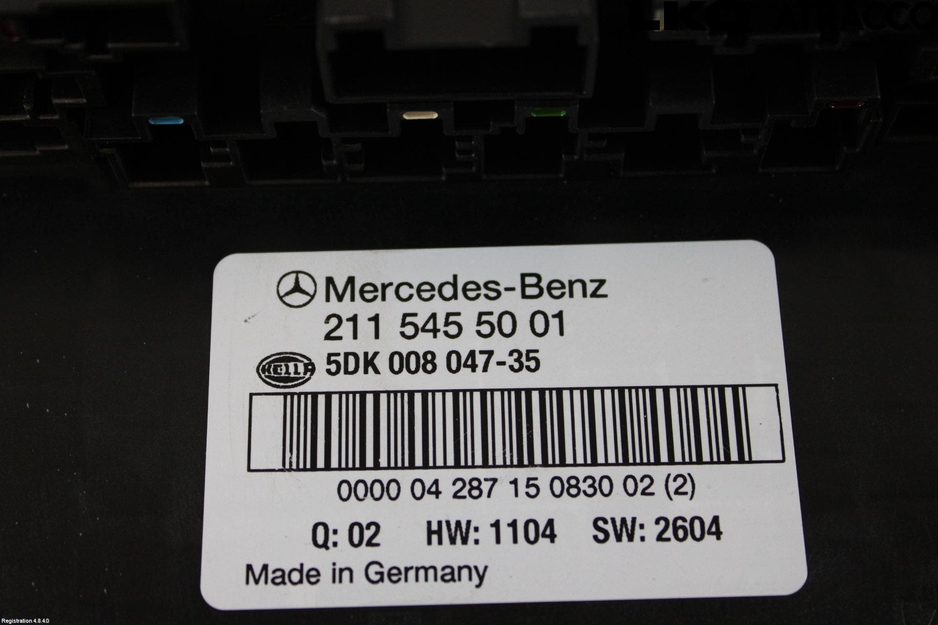 Mercedes-Benz MB CLS (C219) 03-11 Säkringsdosa-Elcentral Lock