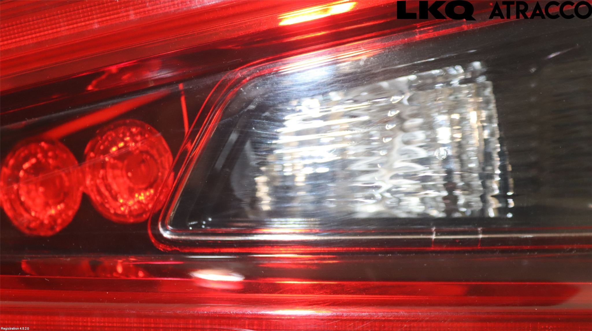 Nissan QASHQAI 17-21 Bakljus Lucka Vä