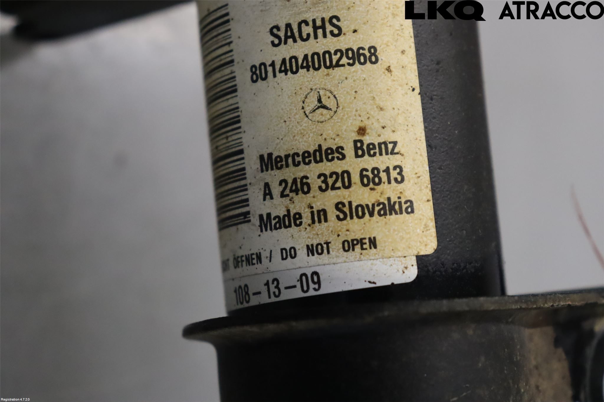 Mercedes-Benz MB B-KLASS (W246/W242) 12-19 Fjäderben Fram Höger