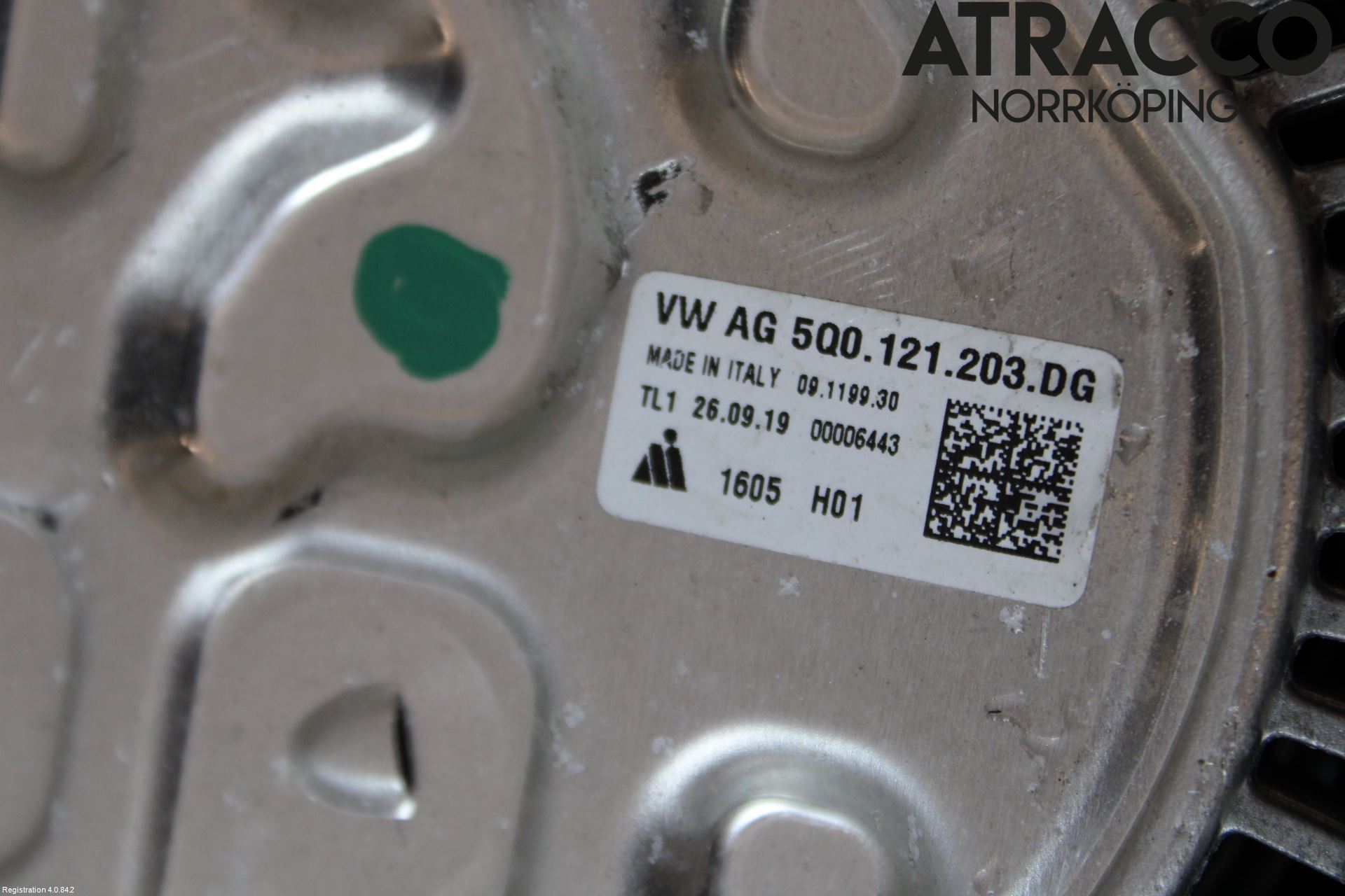 Volkswagen VW PASSAT 20-24 Kylfläkt El
