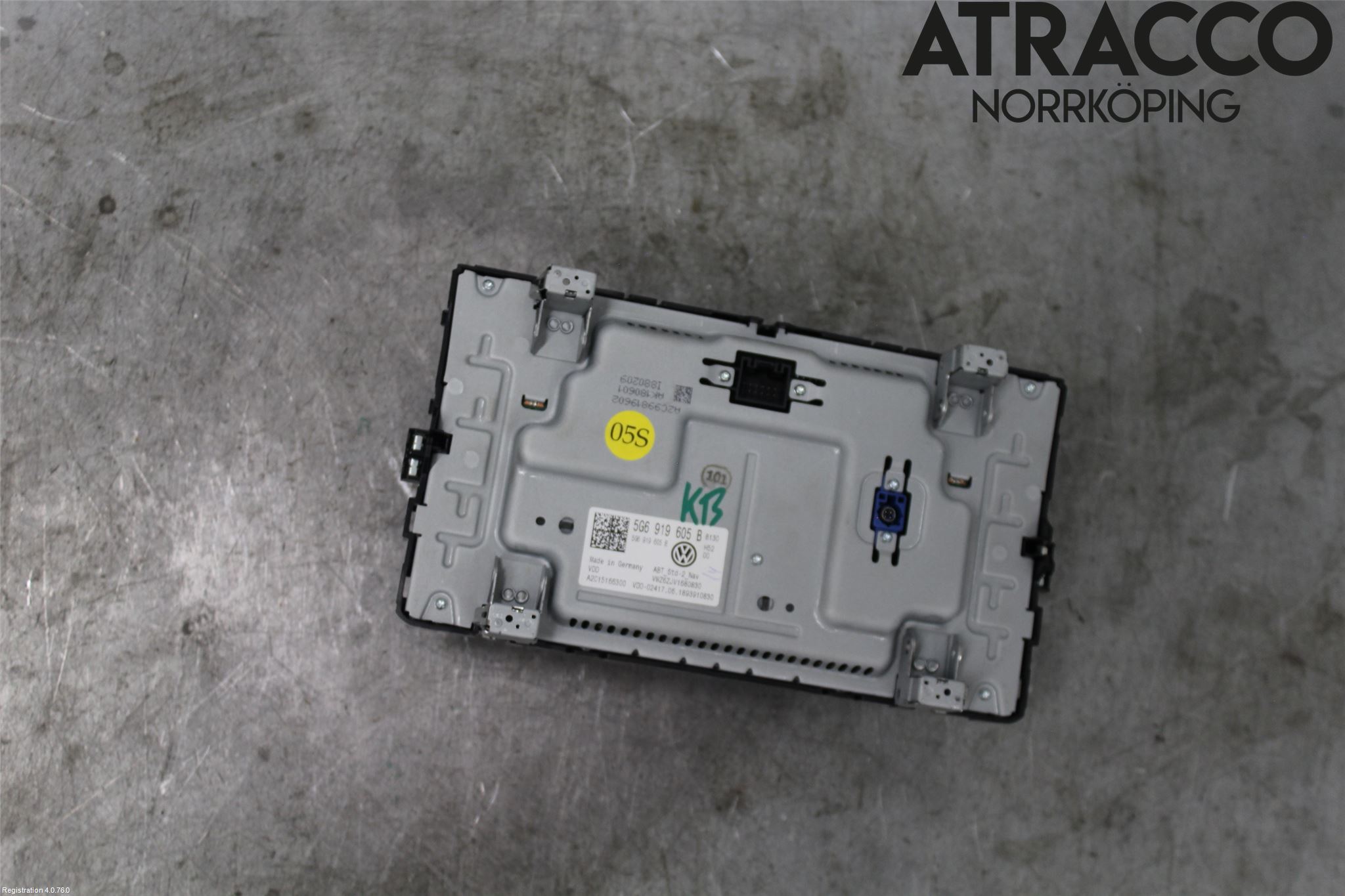 Volkswagen VW T-ROC 18- Multifunktionsdisplay