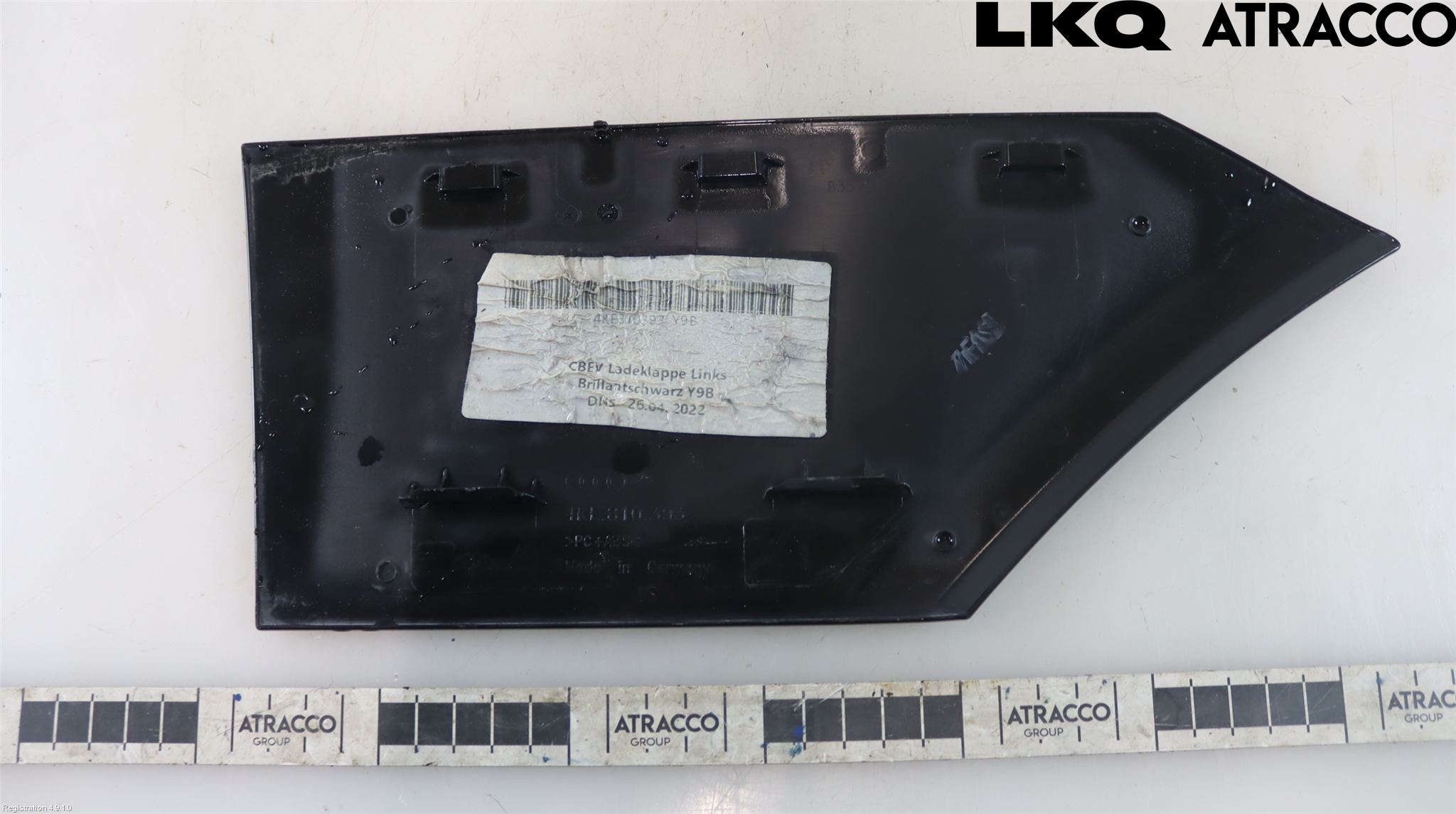 Audi E-TRON, S GE 19- Bränsletankslock