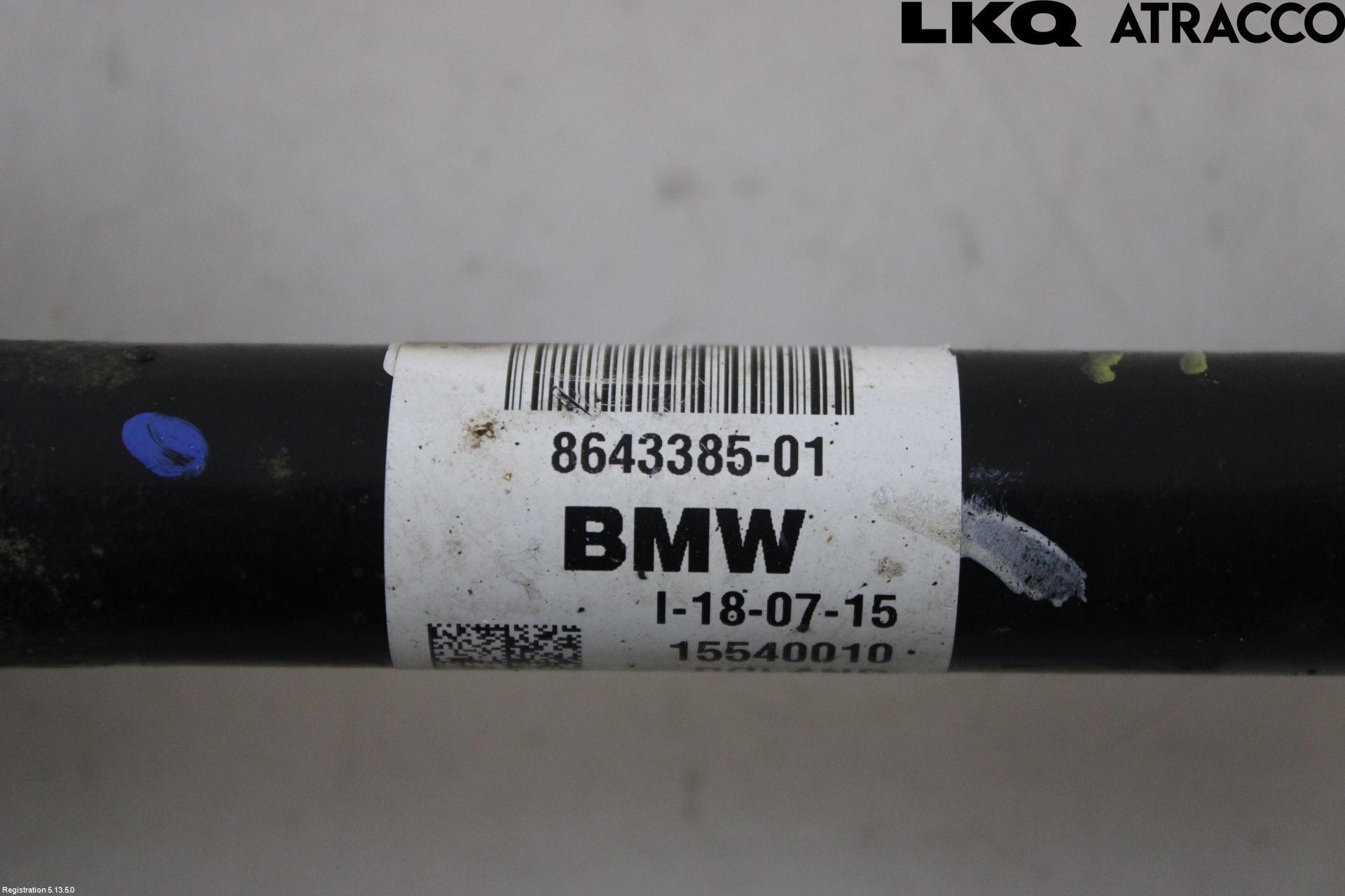 Mini ONE/COOPER 5DR F55 14-24 Drivaxel Fram Vänster