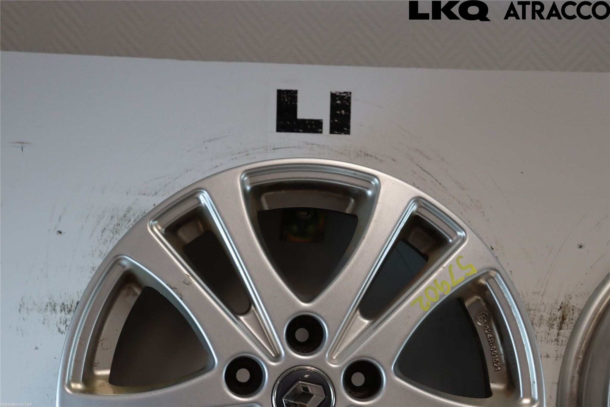 Renault MEGANE III 09-15 Fälgsats Aluminium