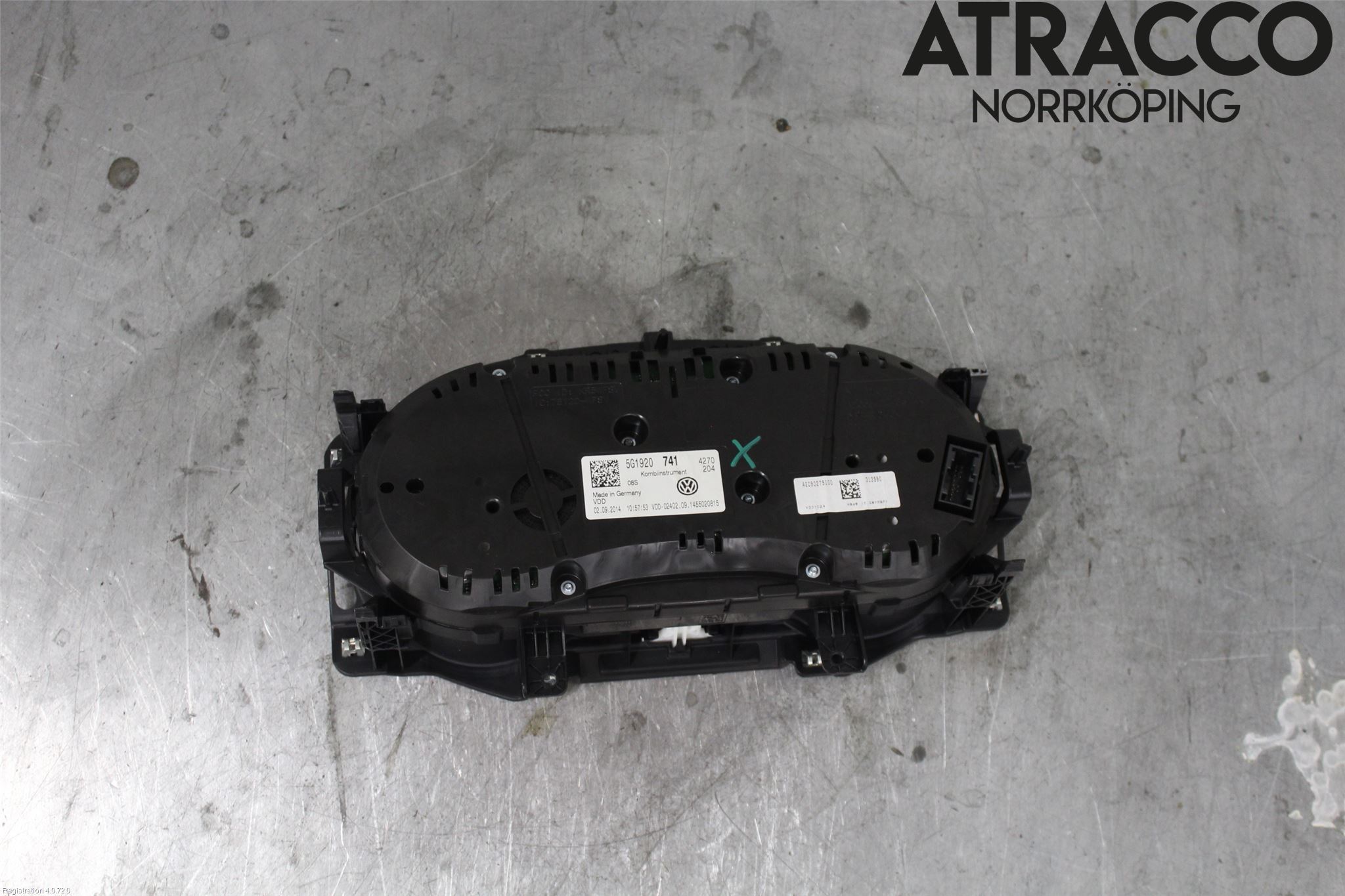 Volkswagen VW GOLF / E-GOLF VII 13-20 Instrument Komb