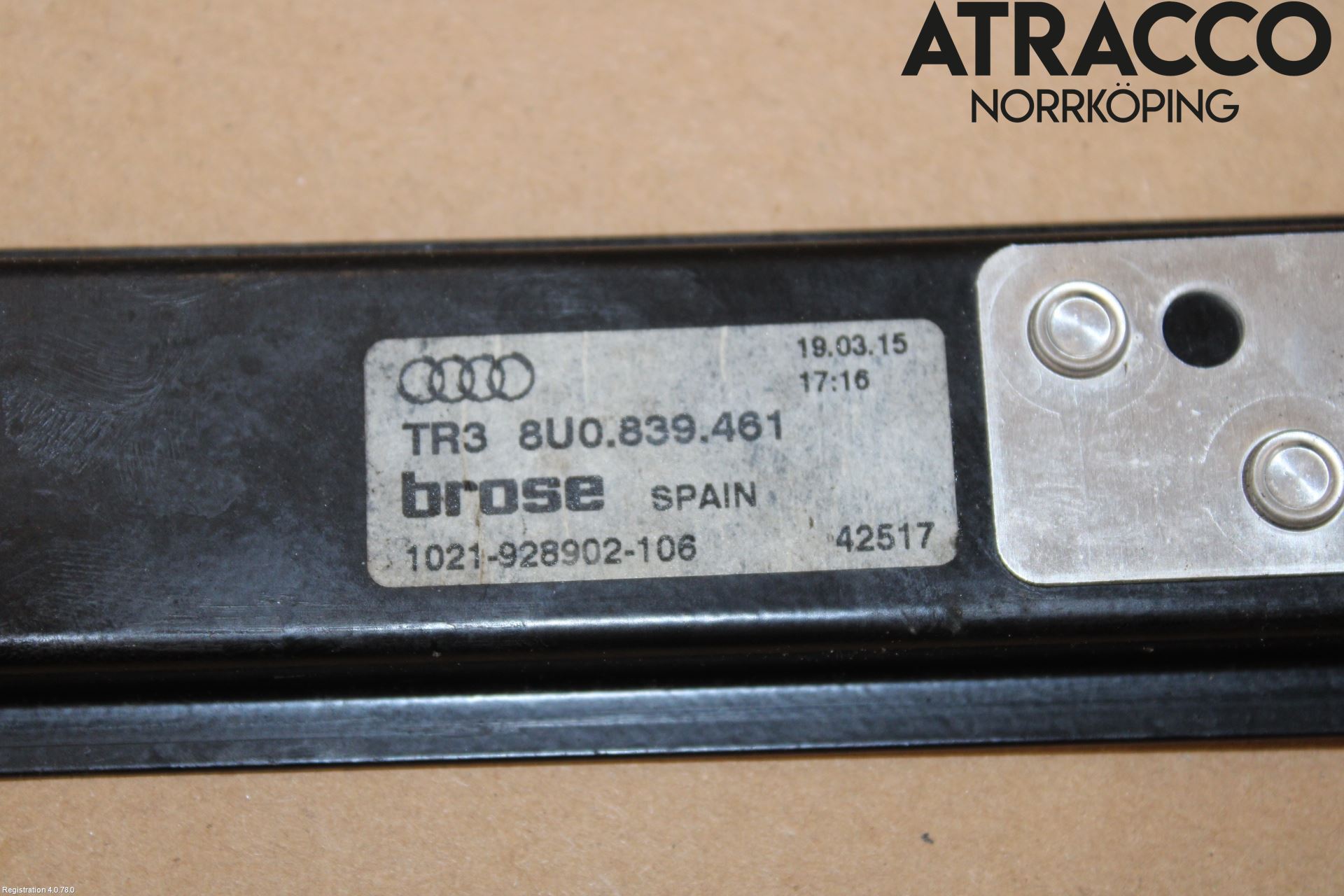 Audi Q3 8U 12-18 Fönsterhiss El Kompl