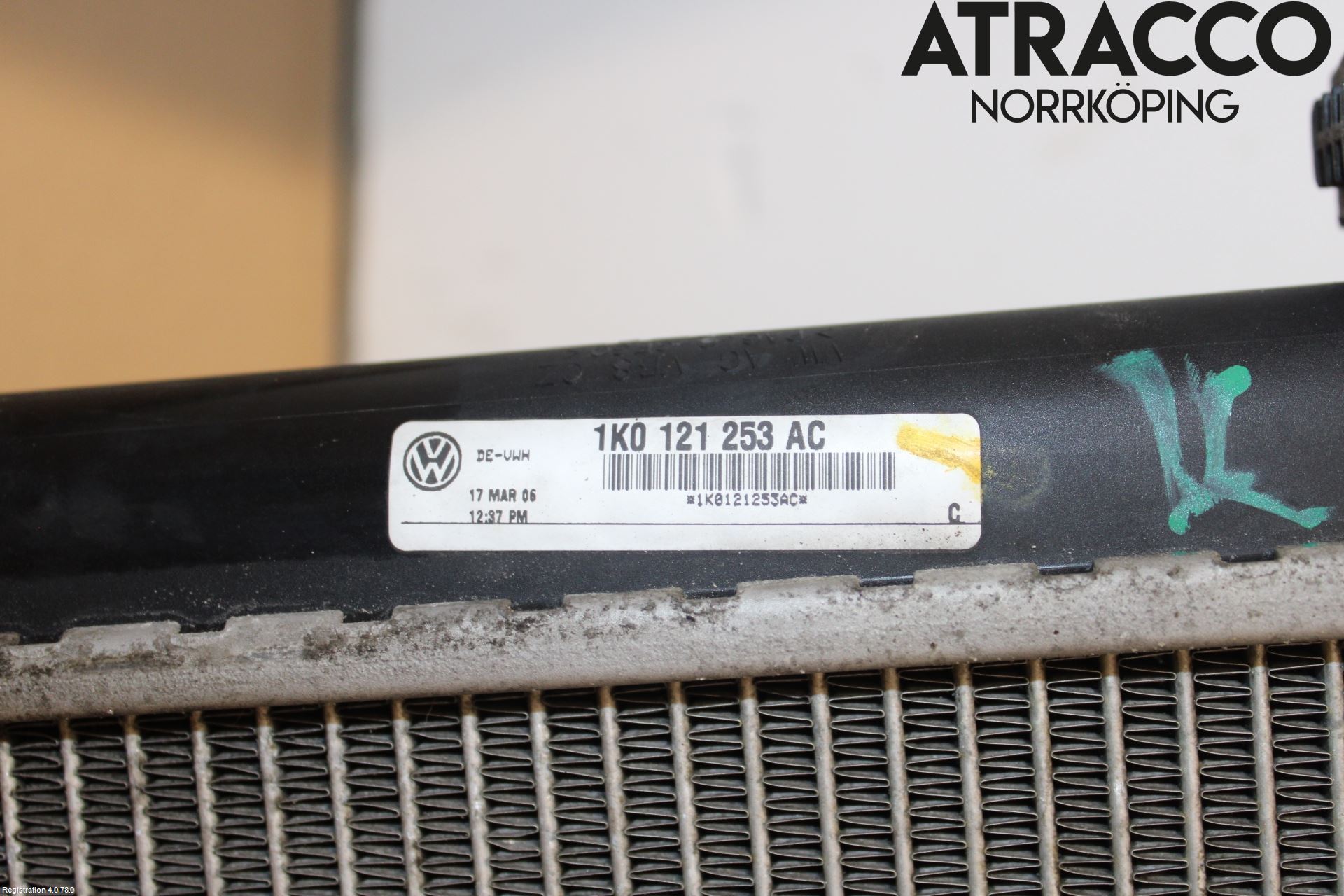 Volkswagen VW PASSAT 05-11 Kylare Aut