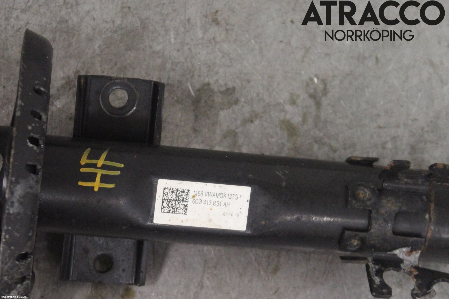 Volkswagen VW POLO 10-17 Fjäderben Fram Höger