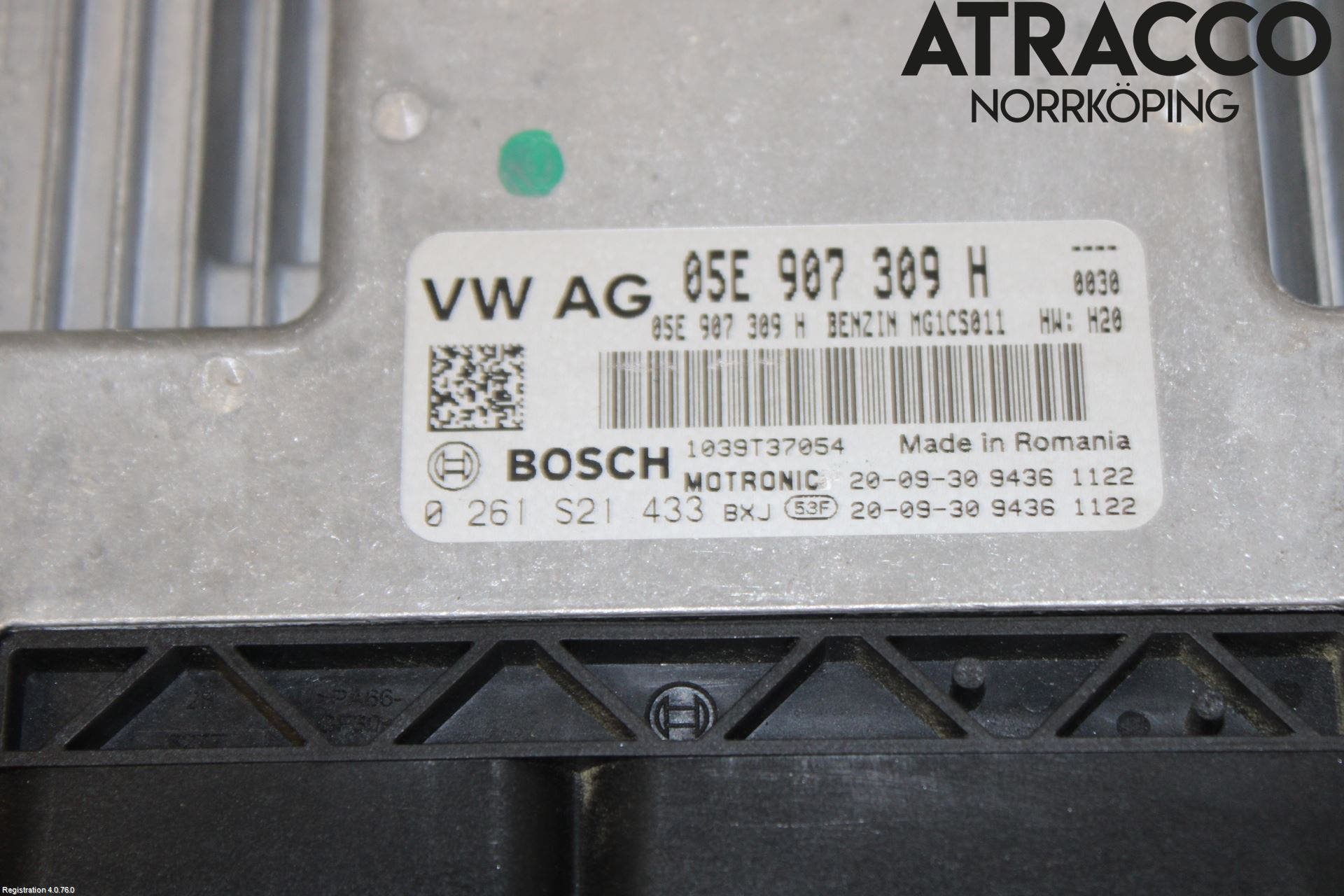 Volkswagen VW PASSAT 15-19 Styrenhet Insprut Bensin