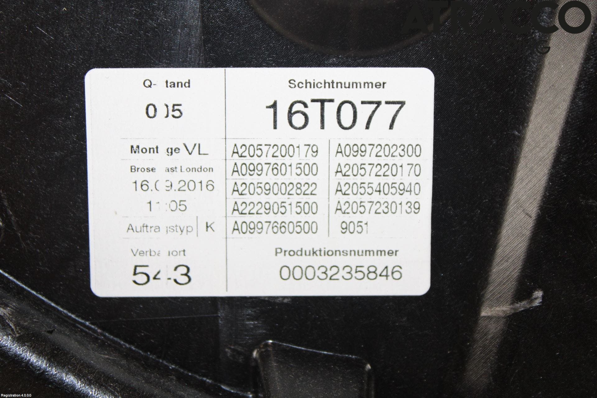 Mercedes-Benz MB C-KLASS (W205) 14-21 Fönsterhiss El Kompl