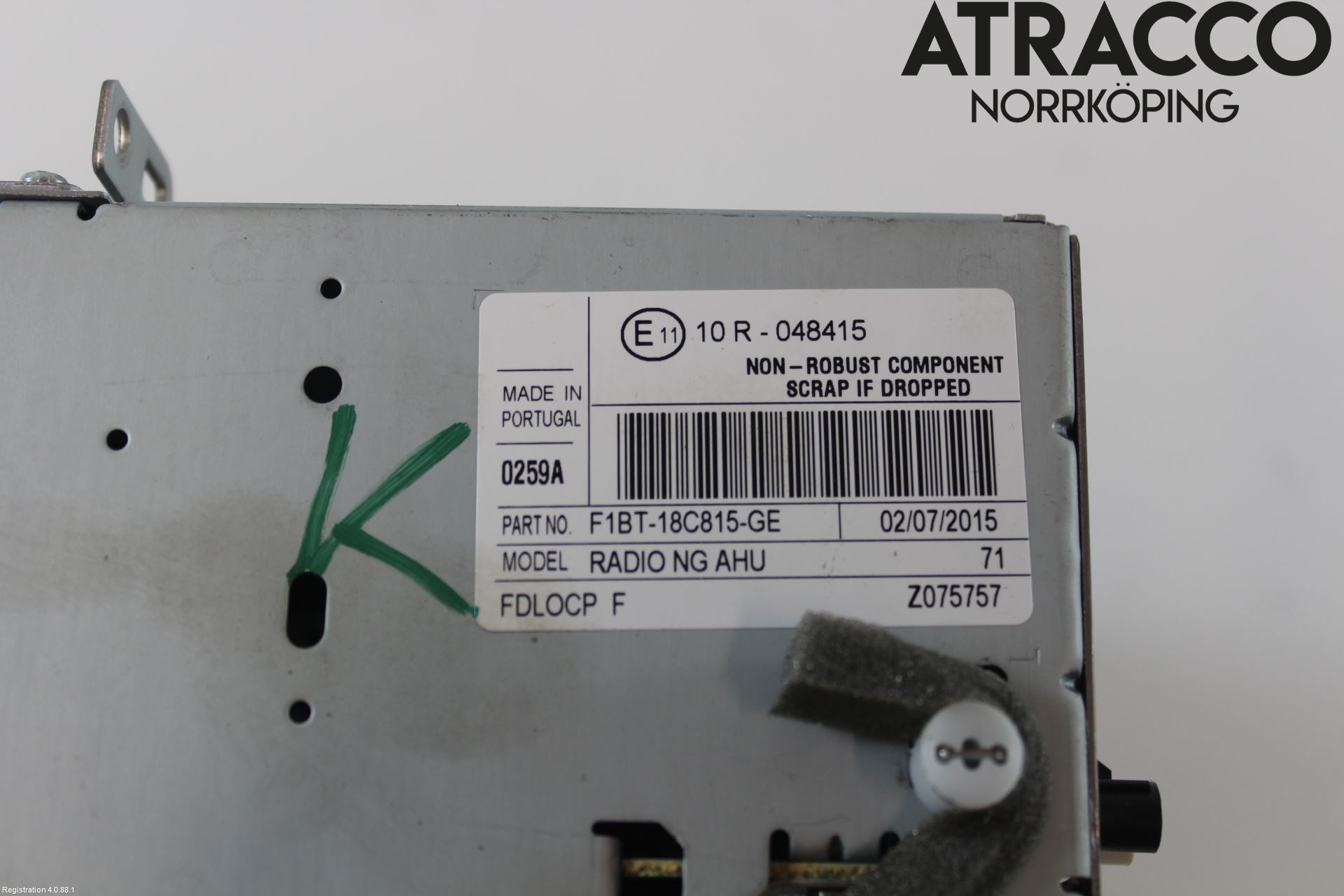 Ford TRANSIT/TOURNEO CONNECT 13-22 Cd Radio - Multimediapanel