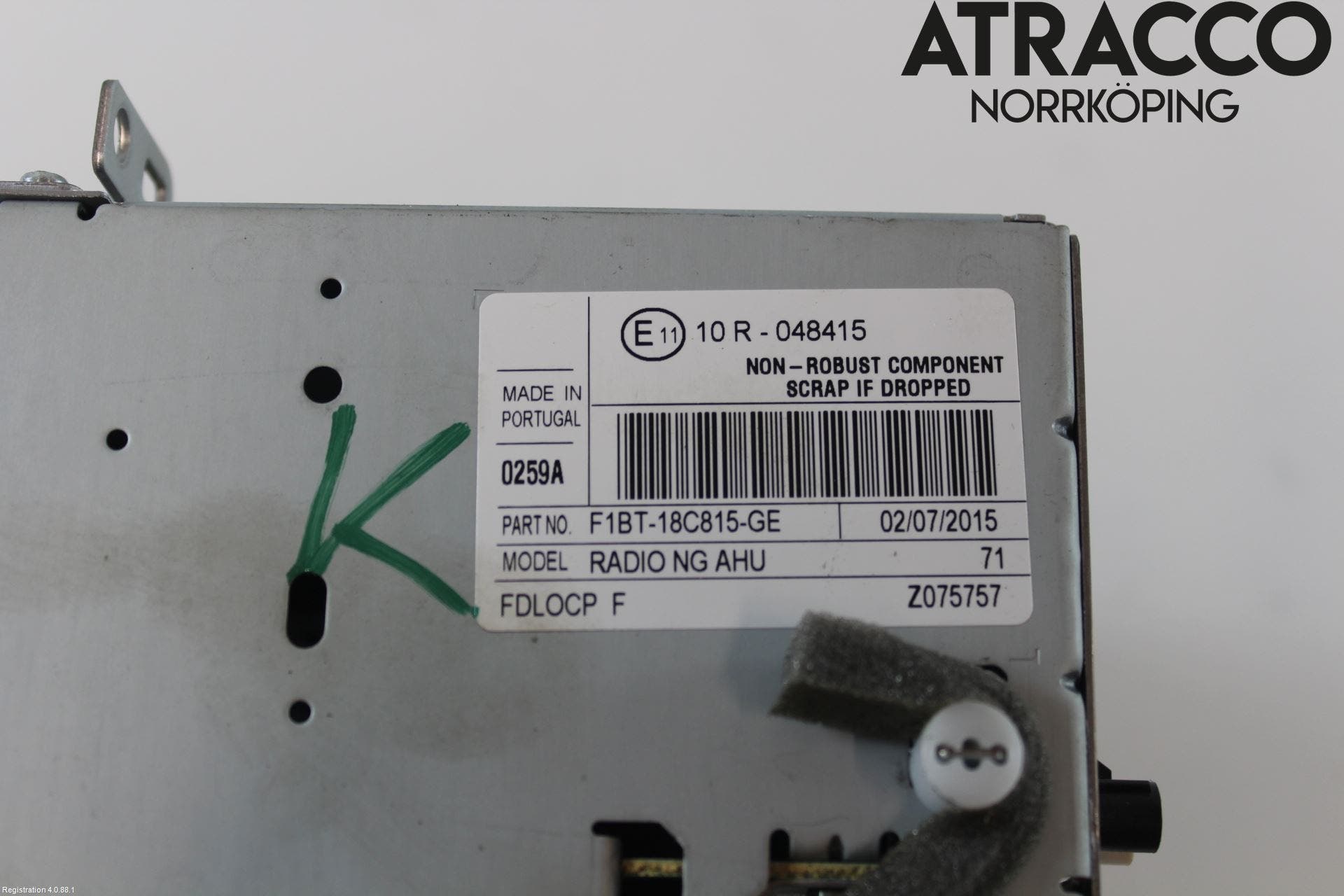 Ford TRANSIT/TOURNEO CONNECT 13-22 Cd Radio - Multimediapanel