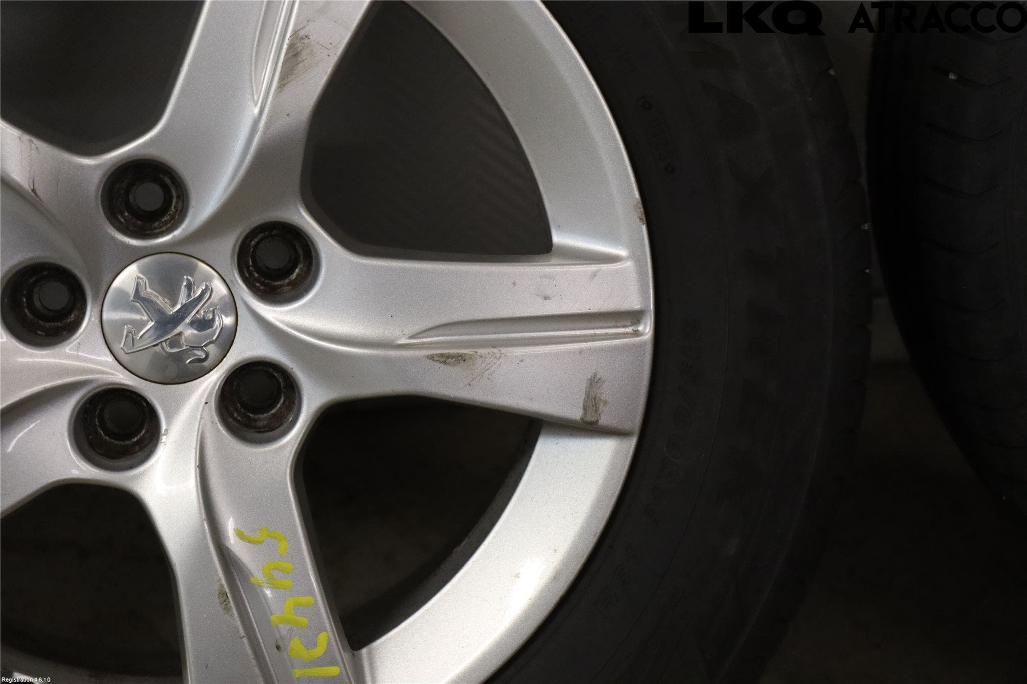 Peugeot 508 11-18 Sommardäck Alumfälg 4St