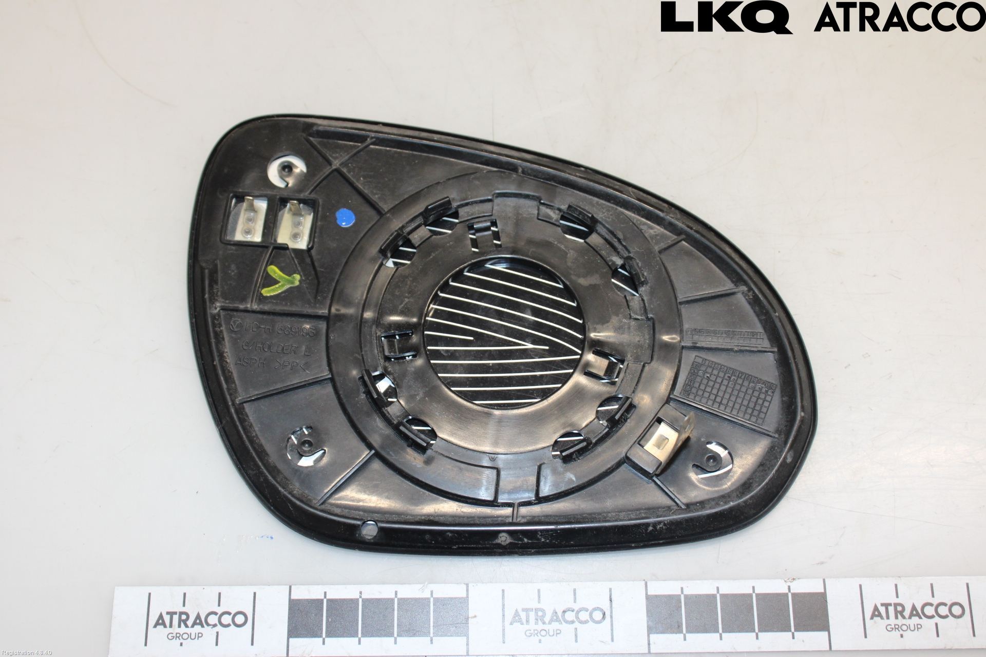 Hyundai i30 FD 07-12 Spegelglas Vä