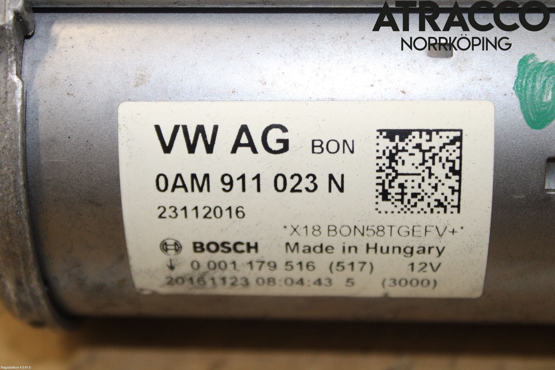 Volkswagen VW GOLF / E-GOLF VII 13-20 Startmotor