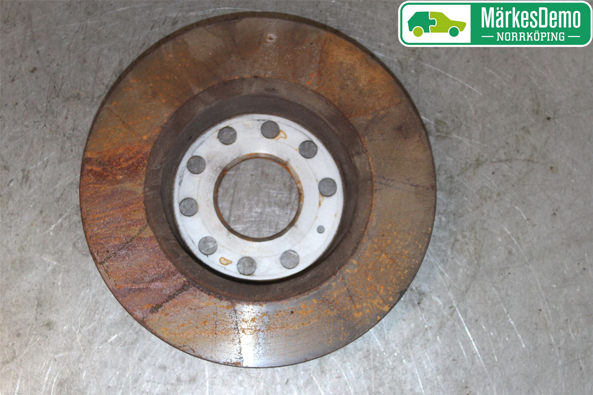 Volkswagen VW GOLF / E-GOLF VII 13-20 Bromsskiva Bak