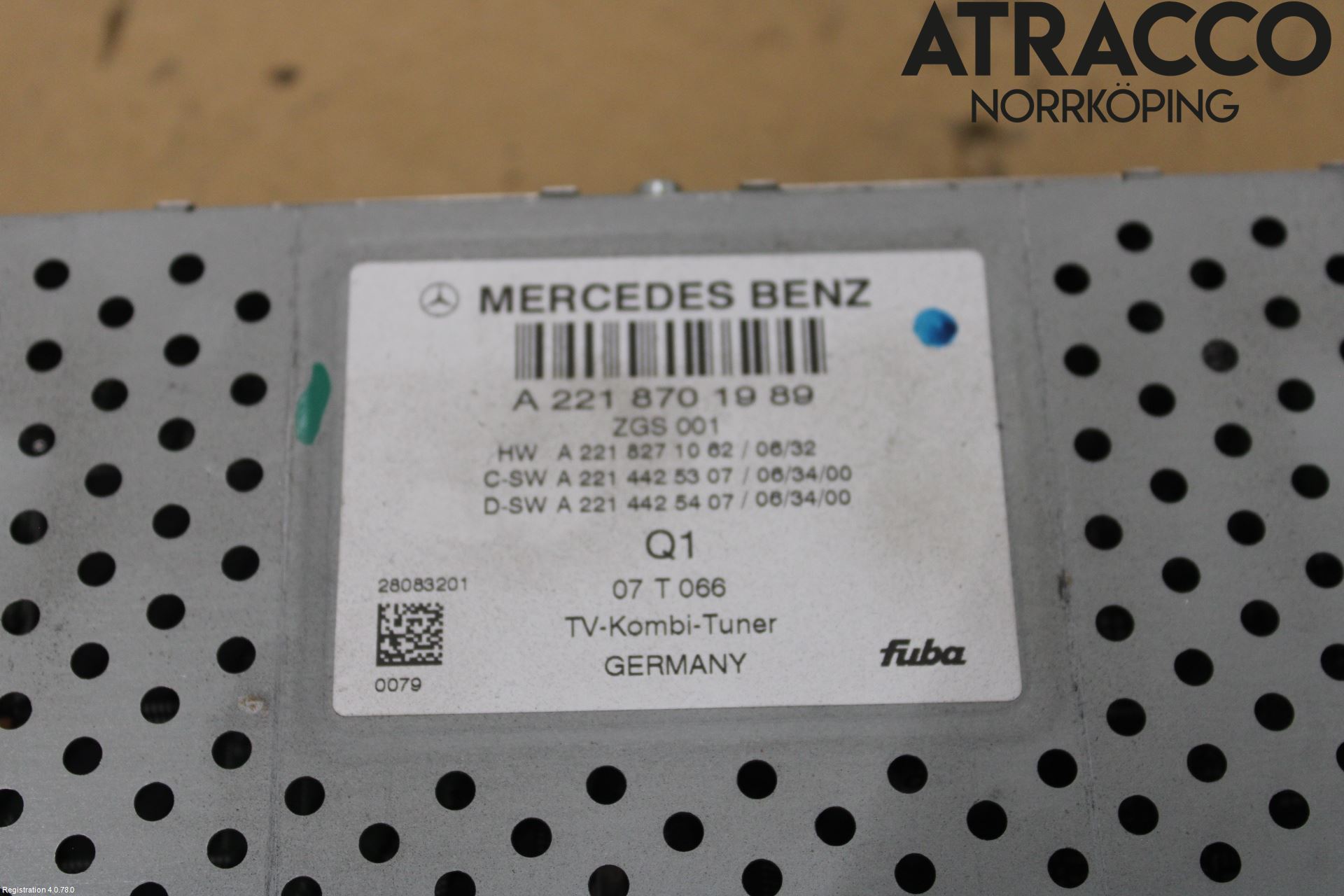 Mercedes-Benz MB S-KLASS (W221) 05-13 Radio Övrigt