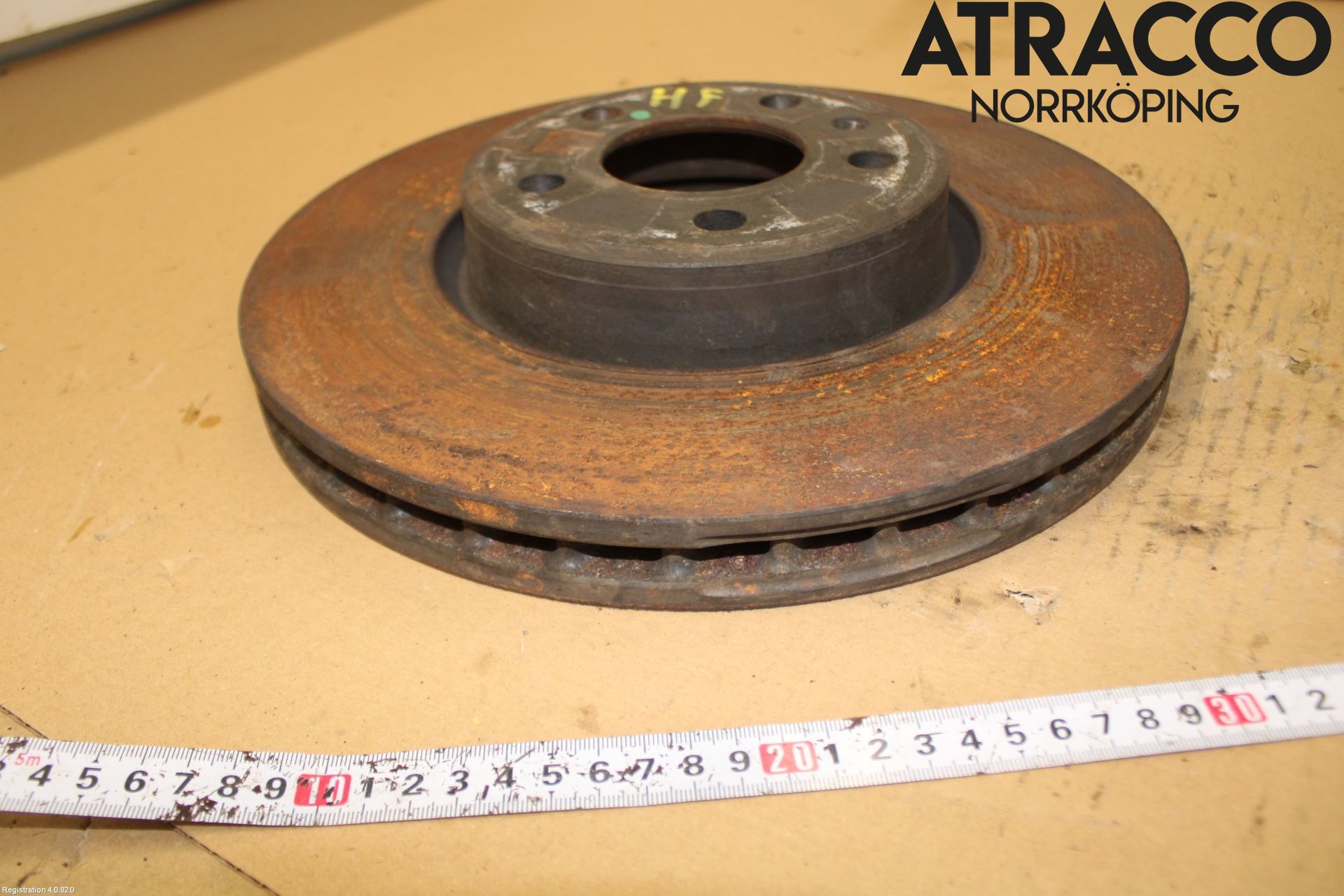Audi A6 F2/C8 19- Bromsskiva Fram