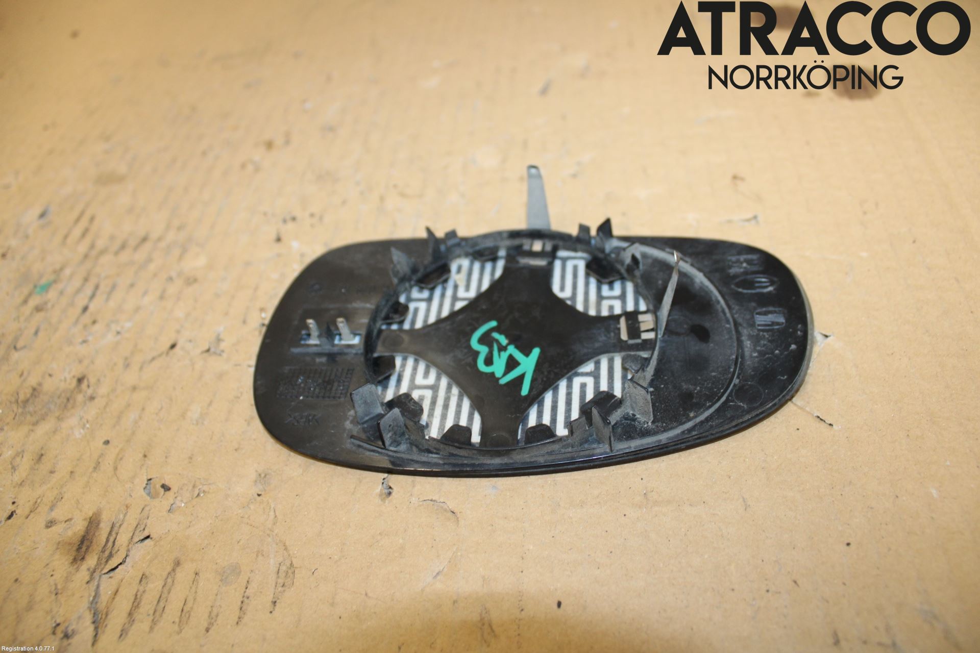 Seat LEON 06-12 Spegelglas Hö