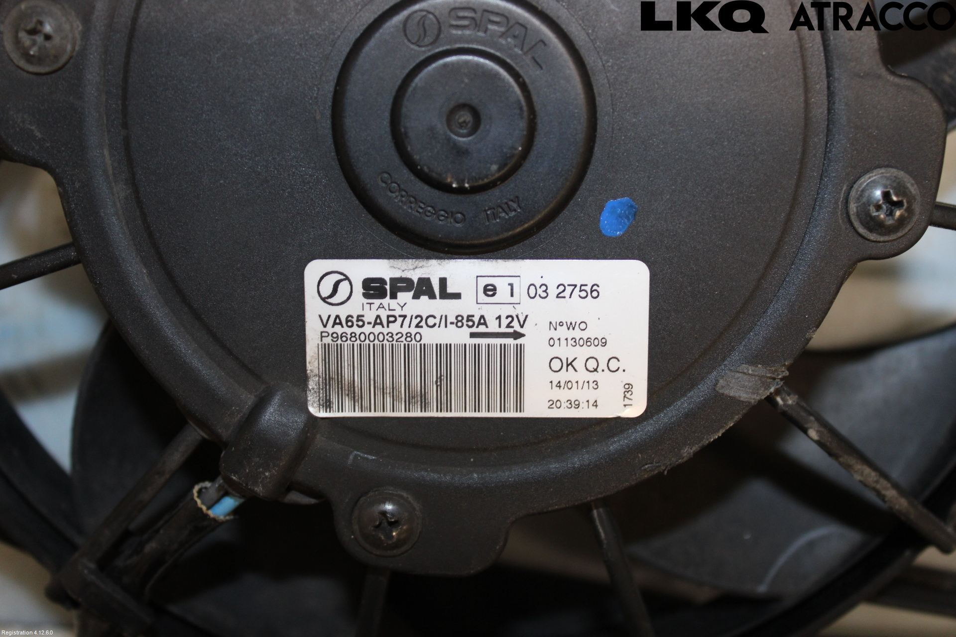 Citroen DS3 Kylfläkt El