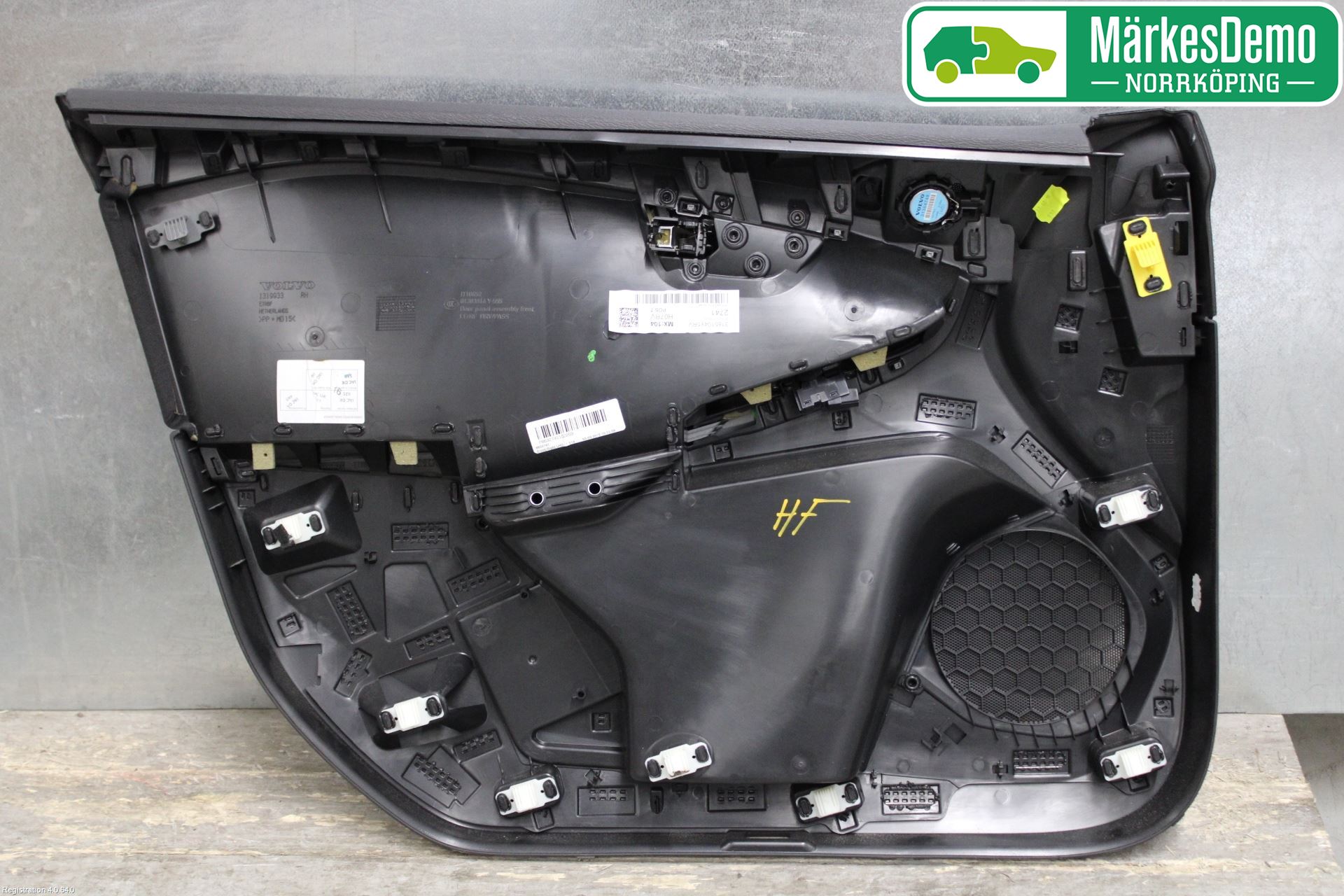 Volvo V40 12-19 Dörrklädsel Hö