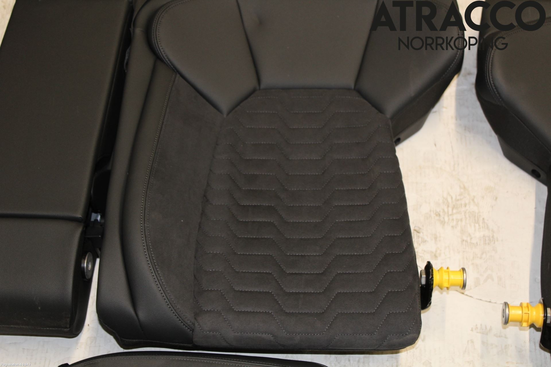 Audi E-TRON GT FW 21- Inredning Baksäte