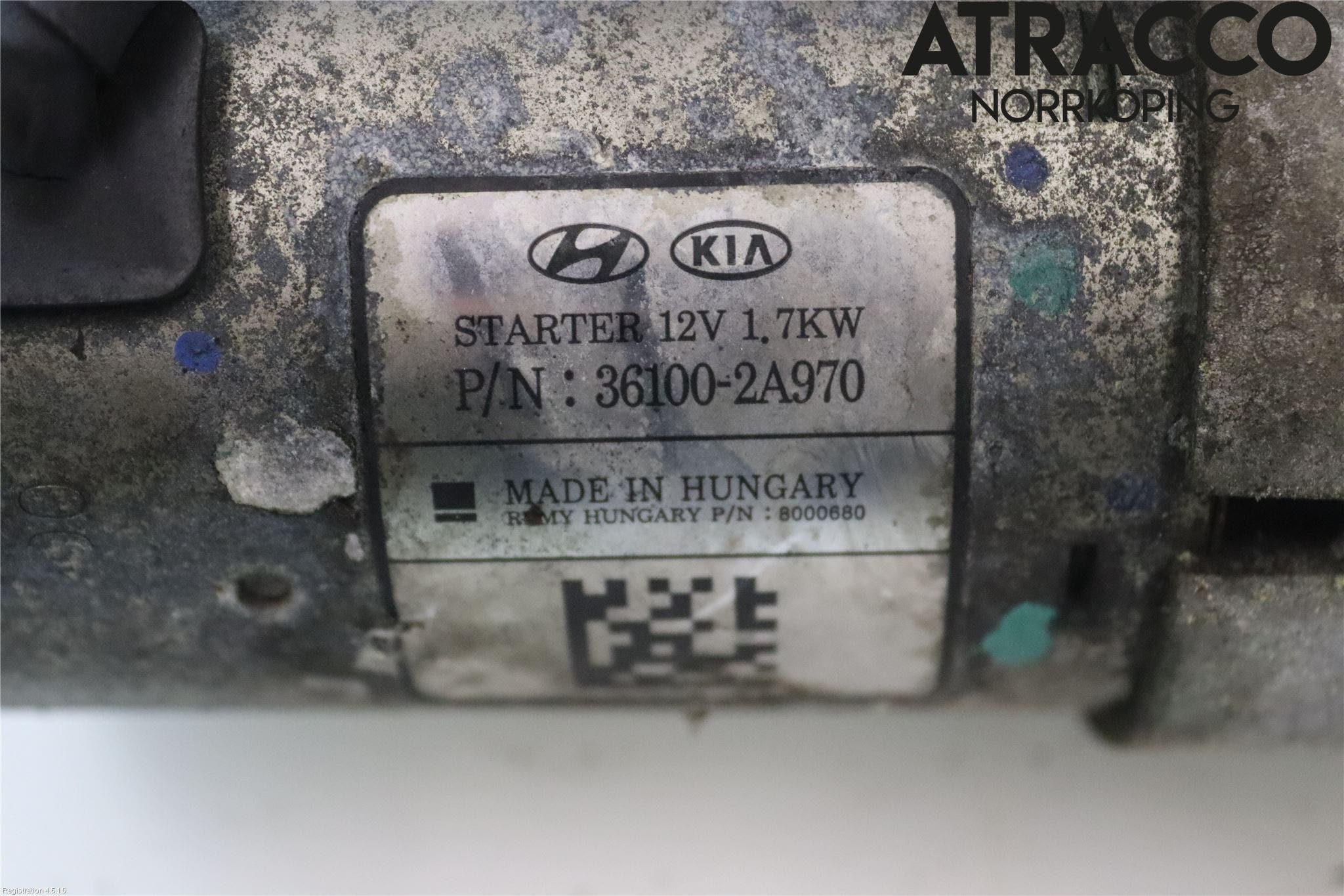 Kia CEED 12-18 Startmotor Diesel