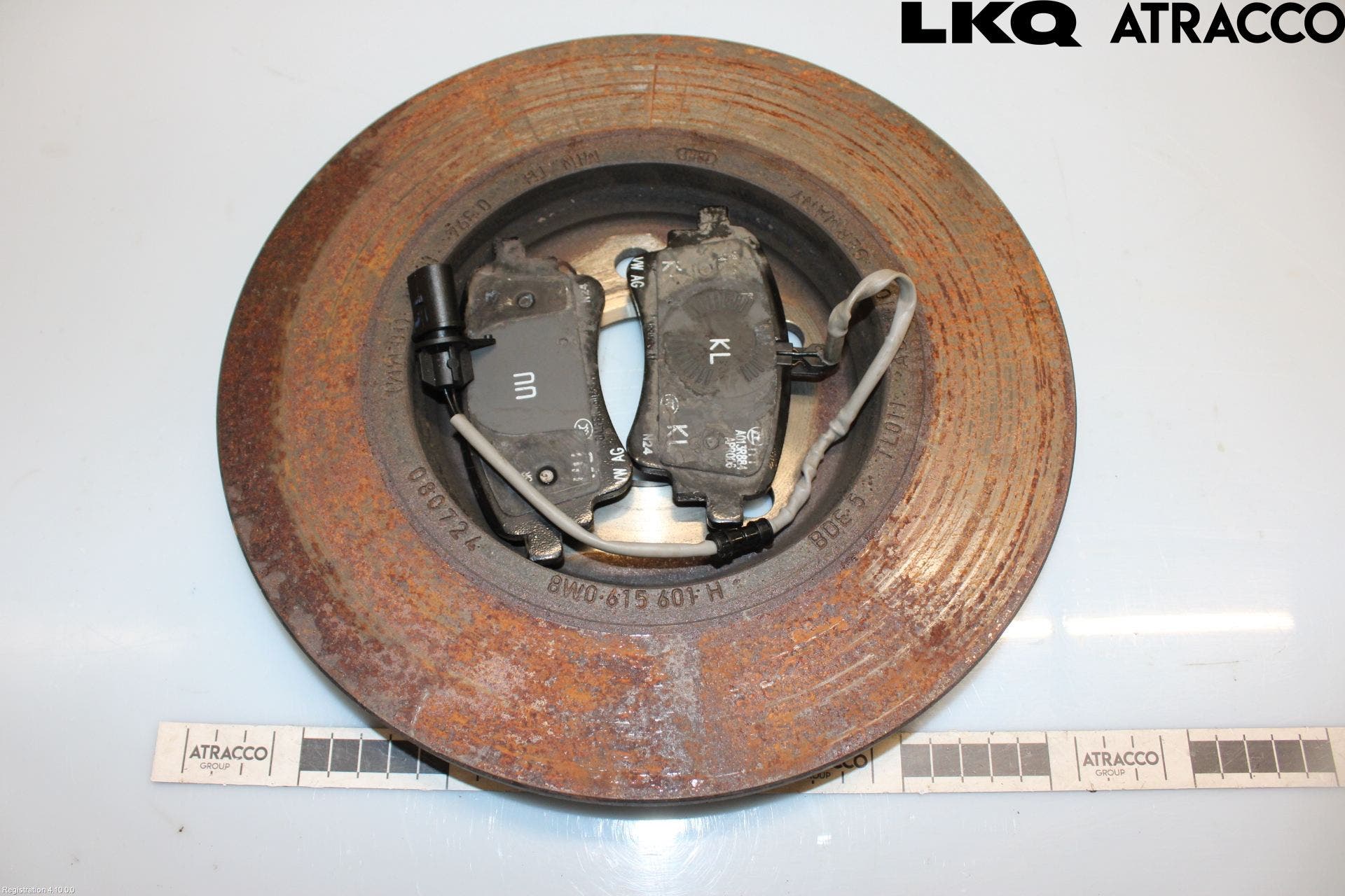 Audi A6 F2/C8 19- Bromsskiva Bak