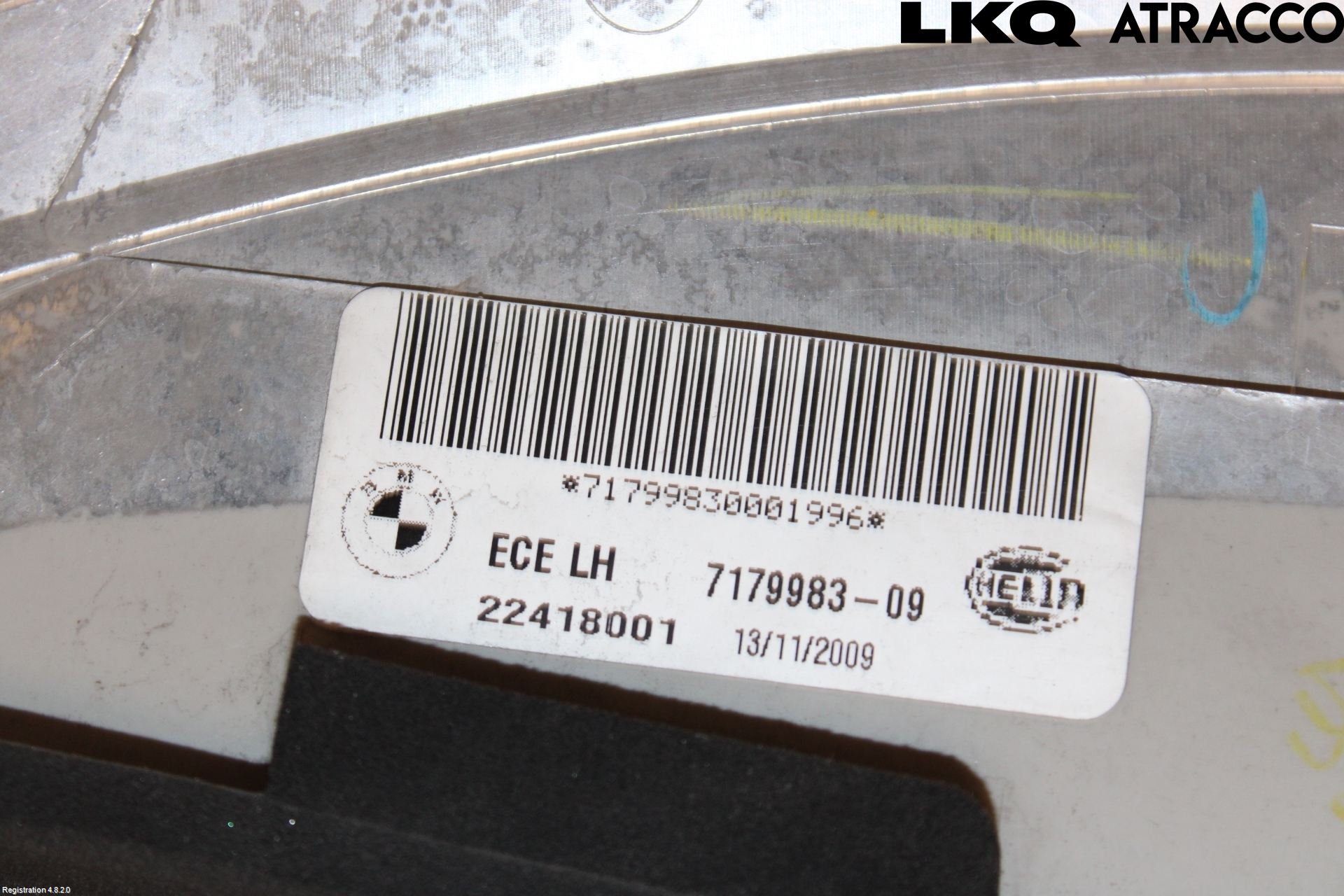 BMW X6 E71/E72   08-14 Bakljus Vänster