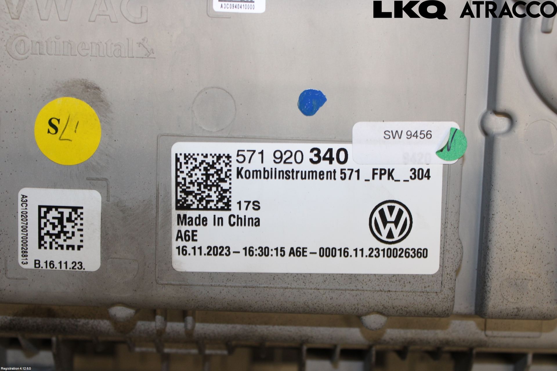 Volkswagen VW PASSAT 24- Instrument Komb