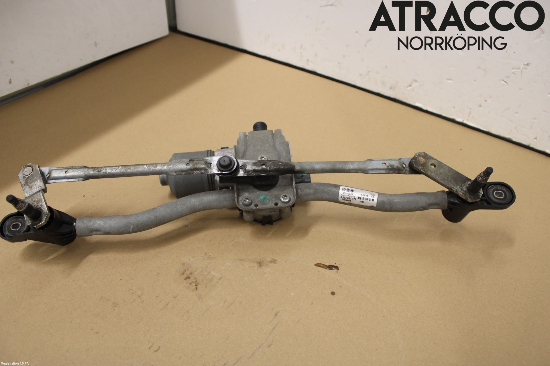 Alfa GIULIETTA Torkarmekanism Vindruta