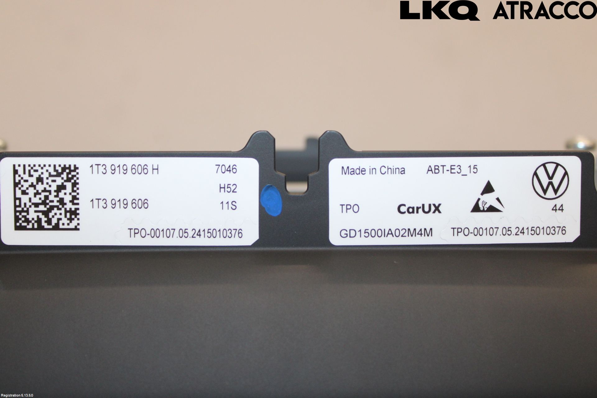 Volkswagen VW ID.7/TOURER 24- Multifunktionsdisplay