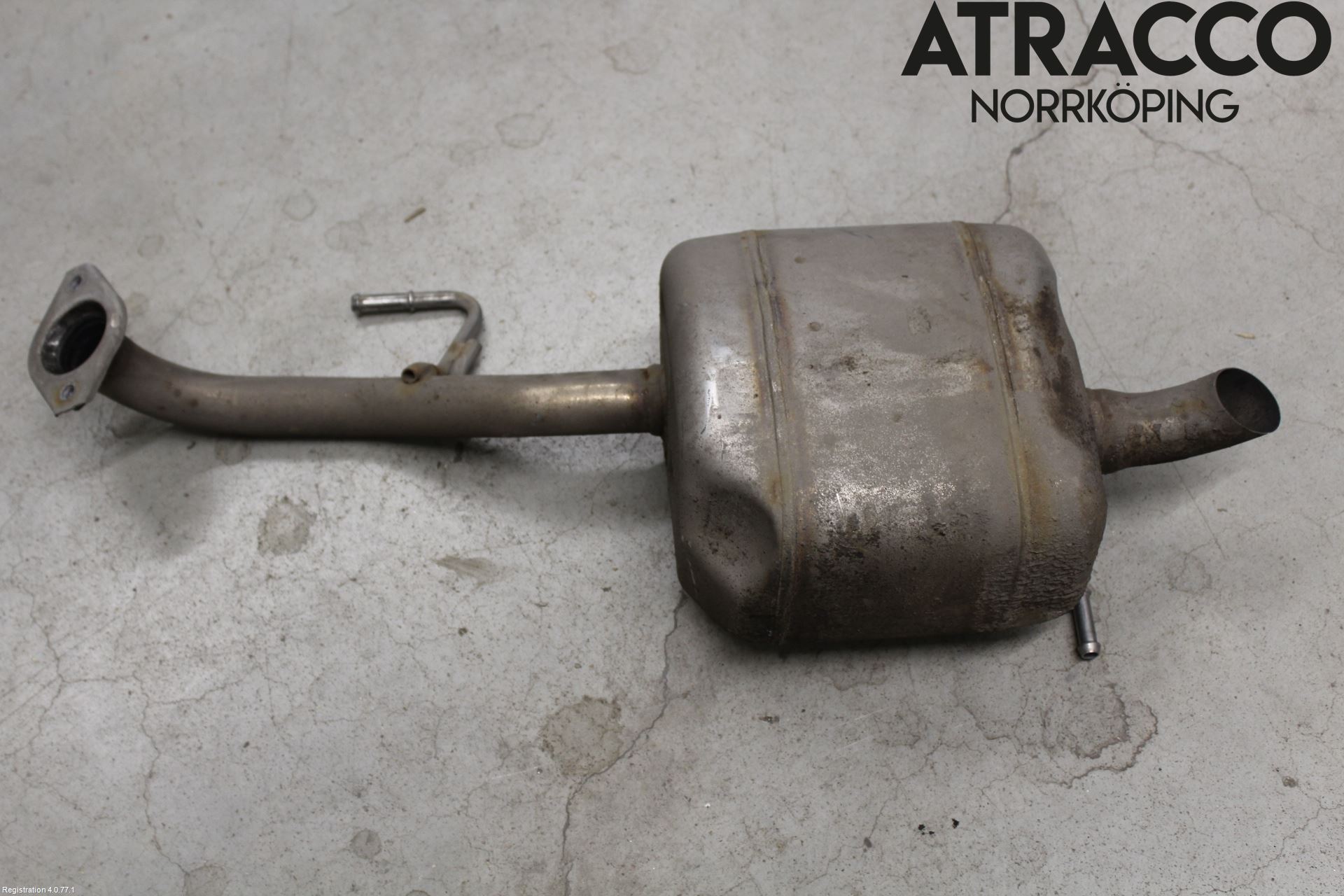 Toyota YARIS XP21 20- Avgas Bakre Dämpare