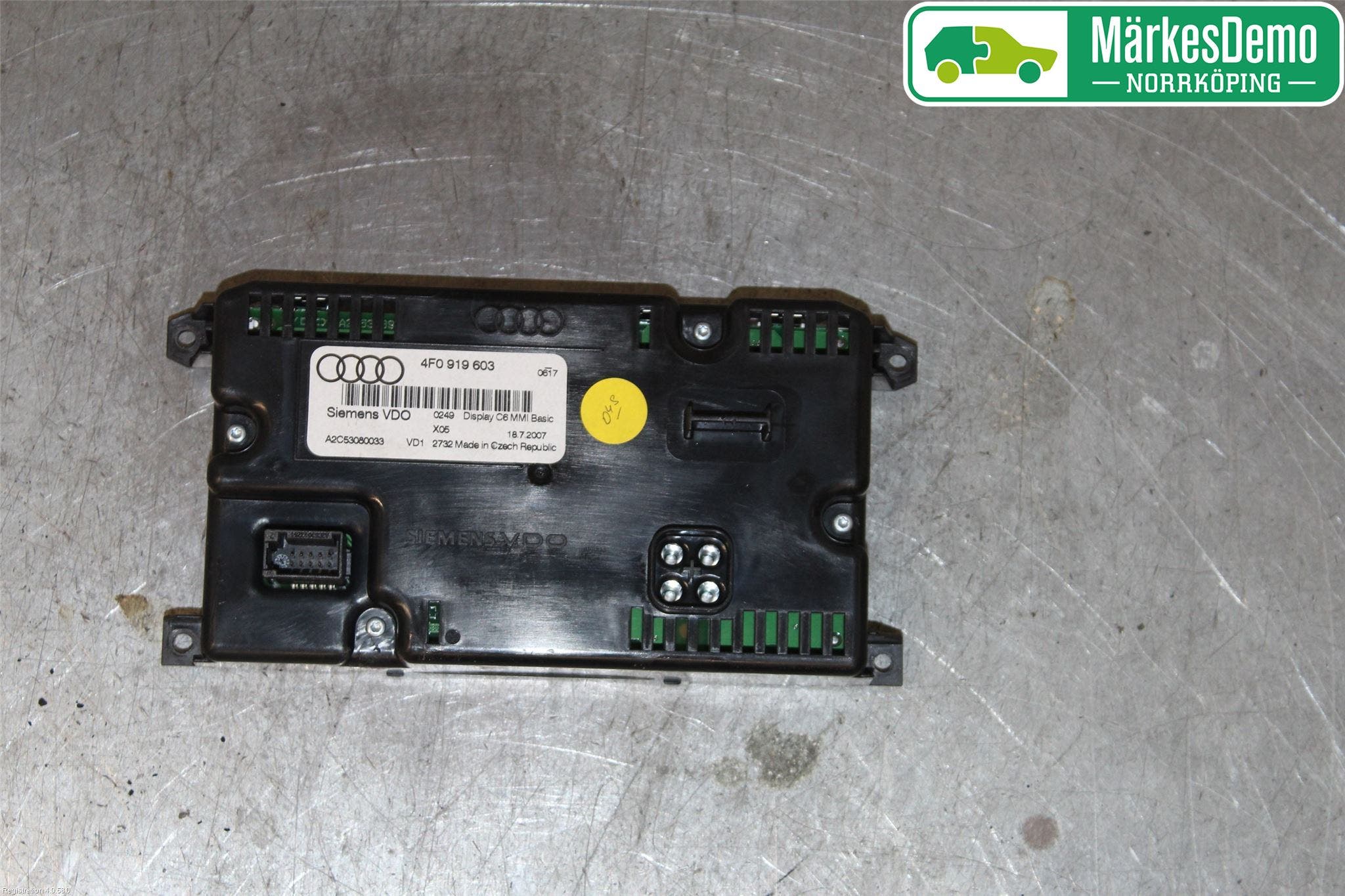 Audi A6/S6 05-11 Bildskärm