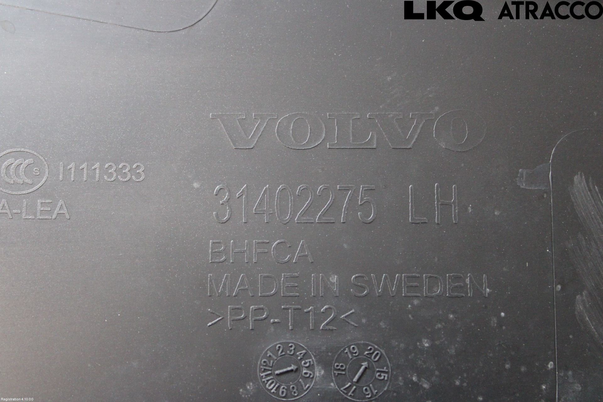 Volvo V90 17->> Torpedplåt-Torpedplast